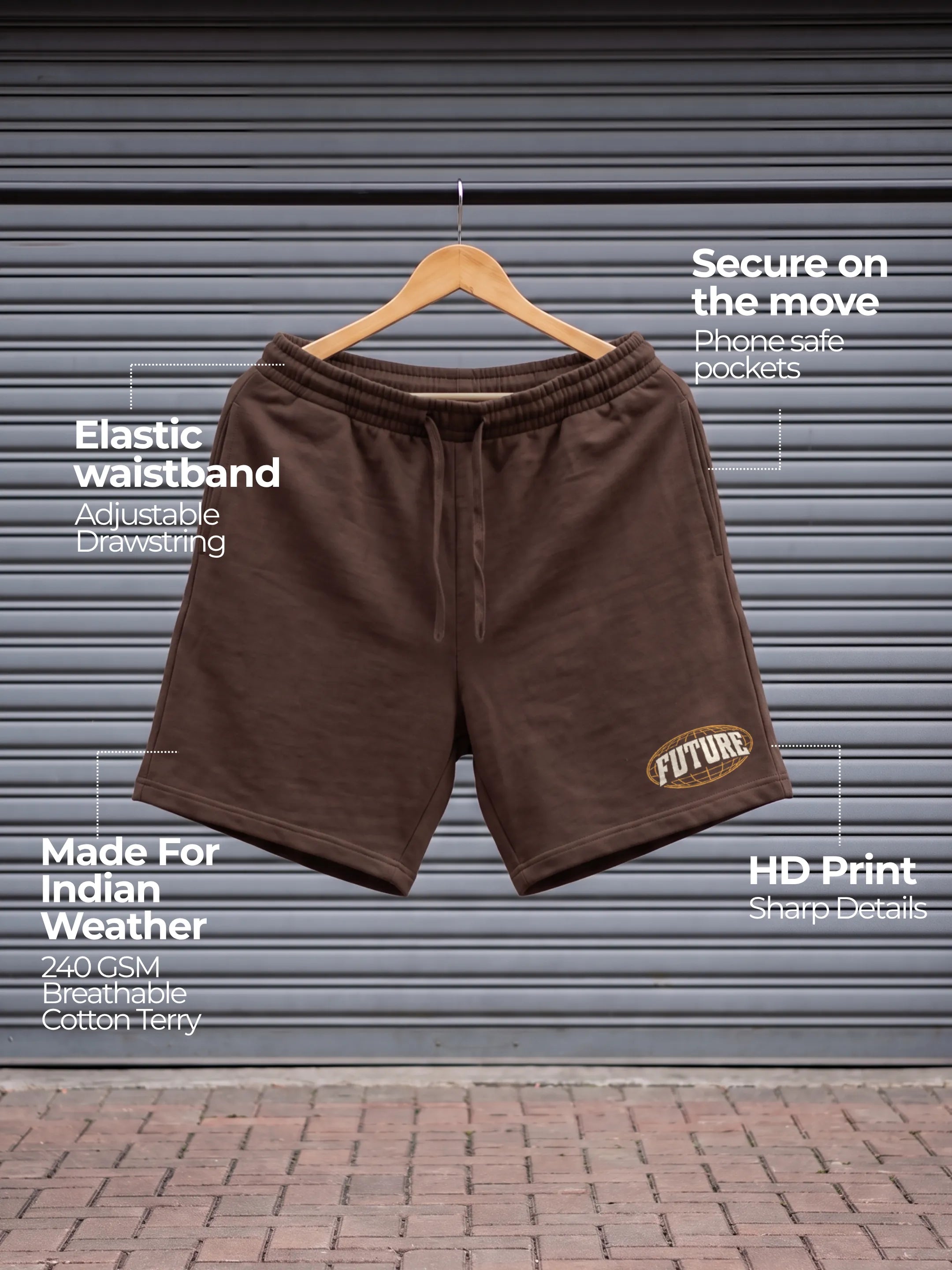 Future Cotton Mens Shorts