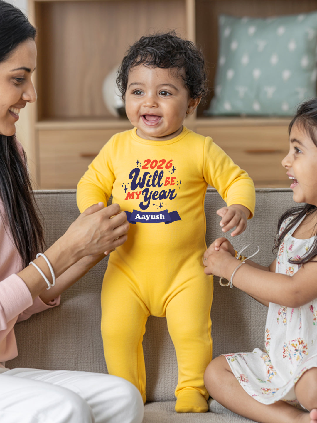 2026 Will Be My Year Baby Romper | Onesies w/ Custom Name