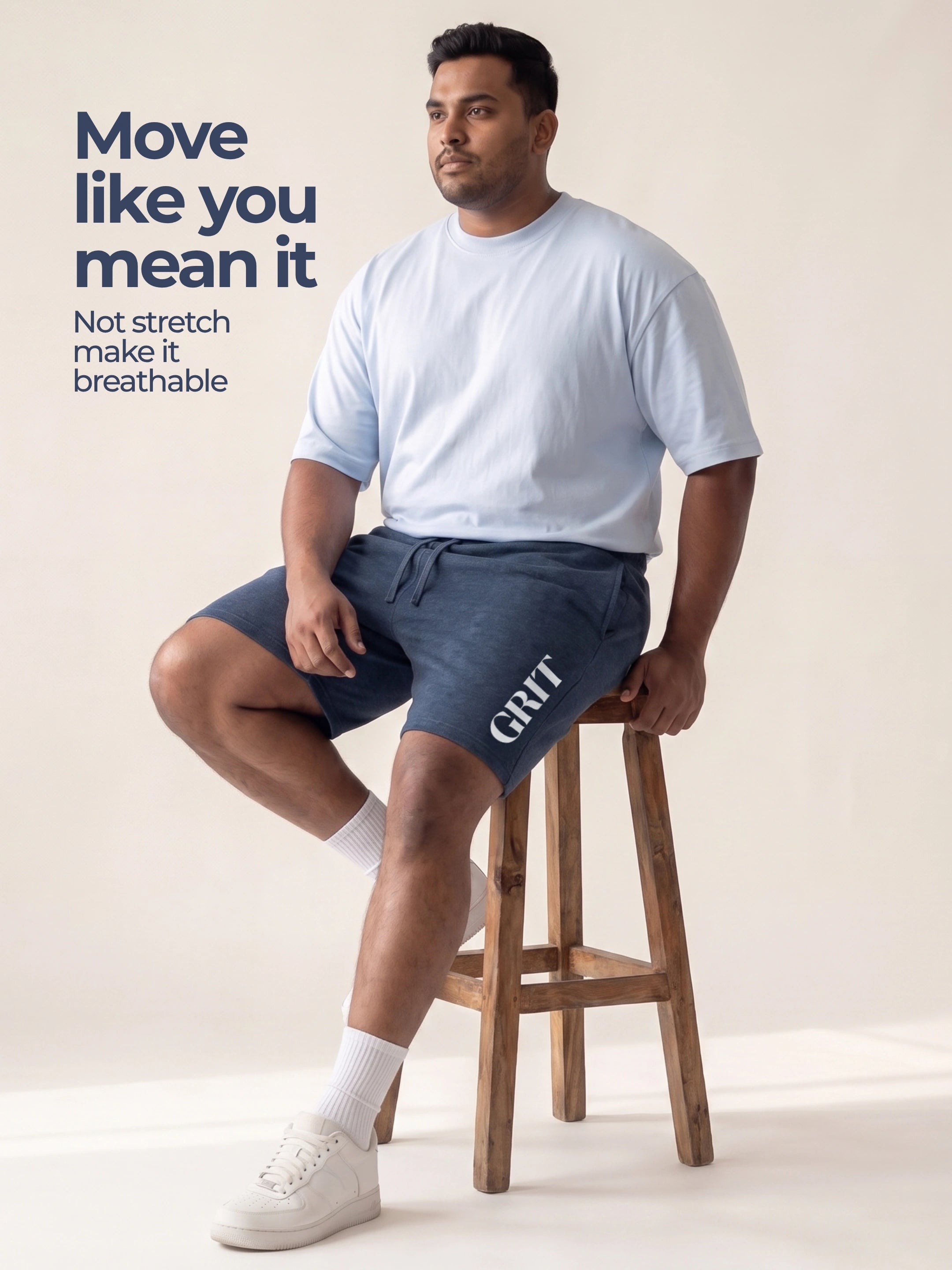 GRIT Cotton Mens Shorts