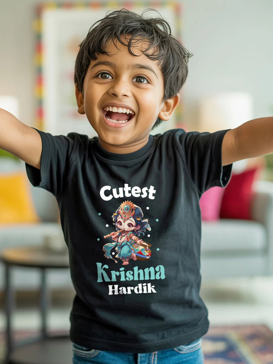 Cutest krishna w/ Custom Name