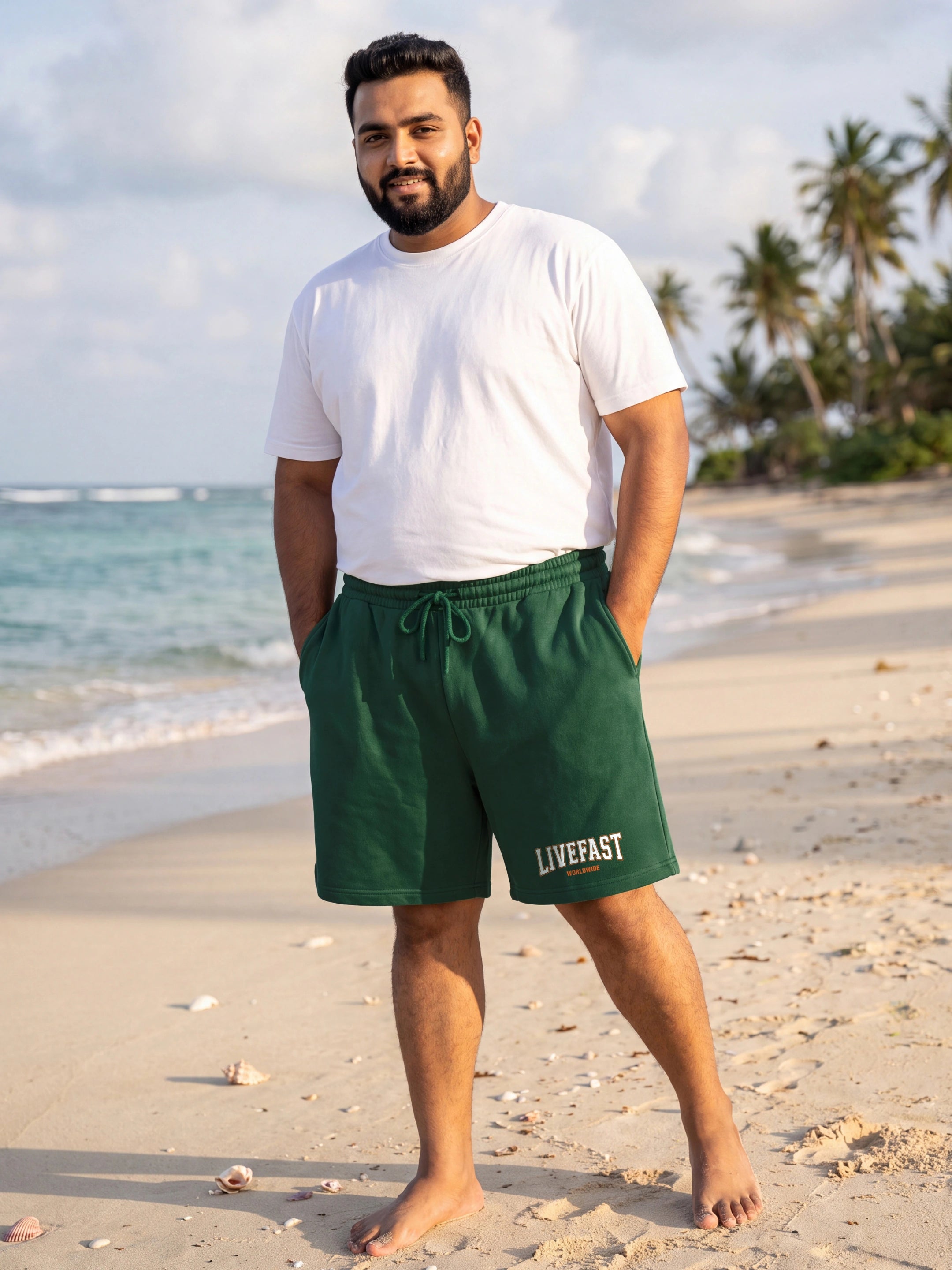 Livefast Cotton Mens Shorts