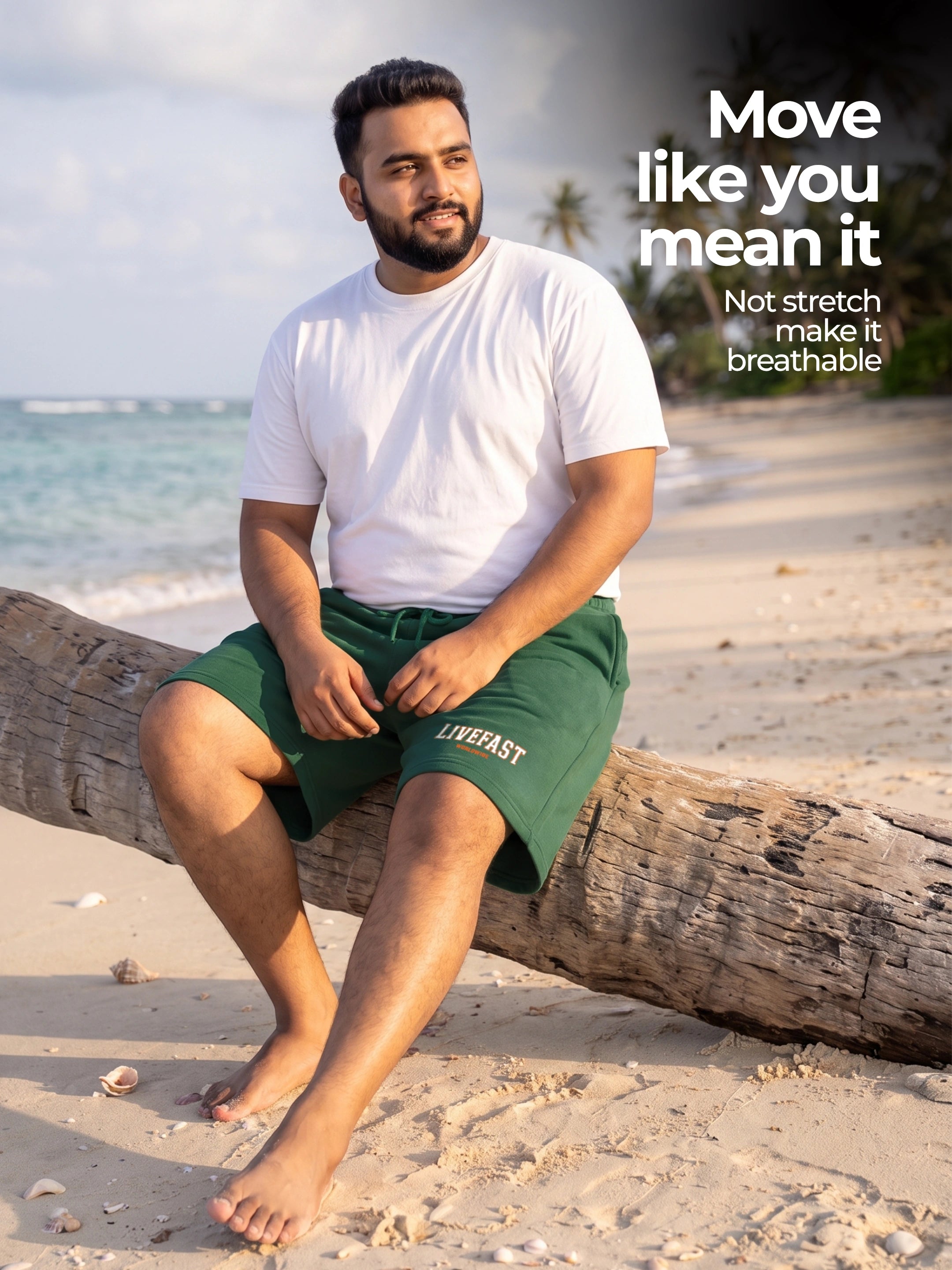 Livefast Cotton Mens Shorts
