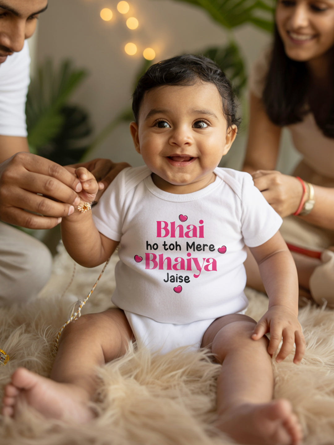 Bhai Ho Toh Mere Bhaiya Jaise Baby Romper | Onesies