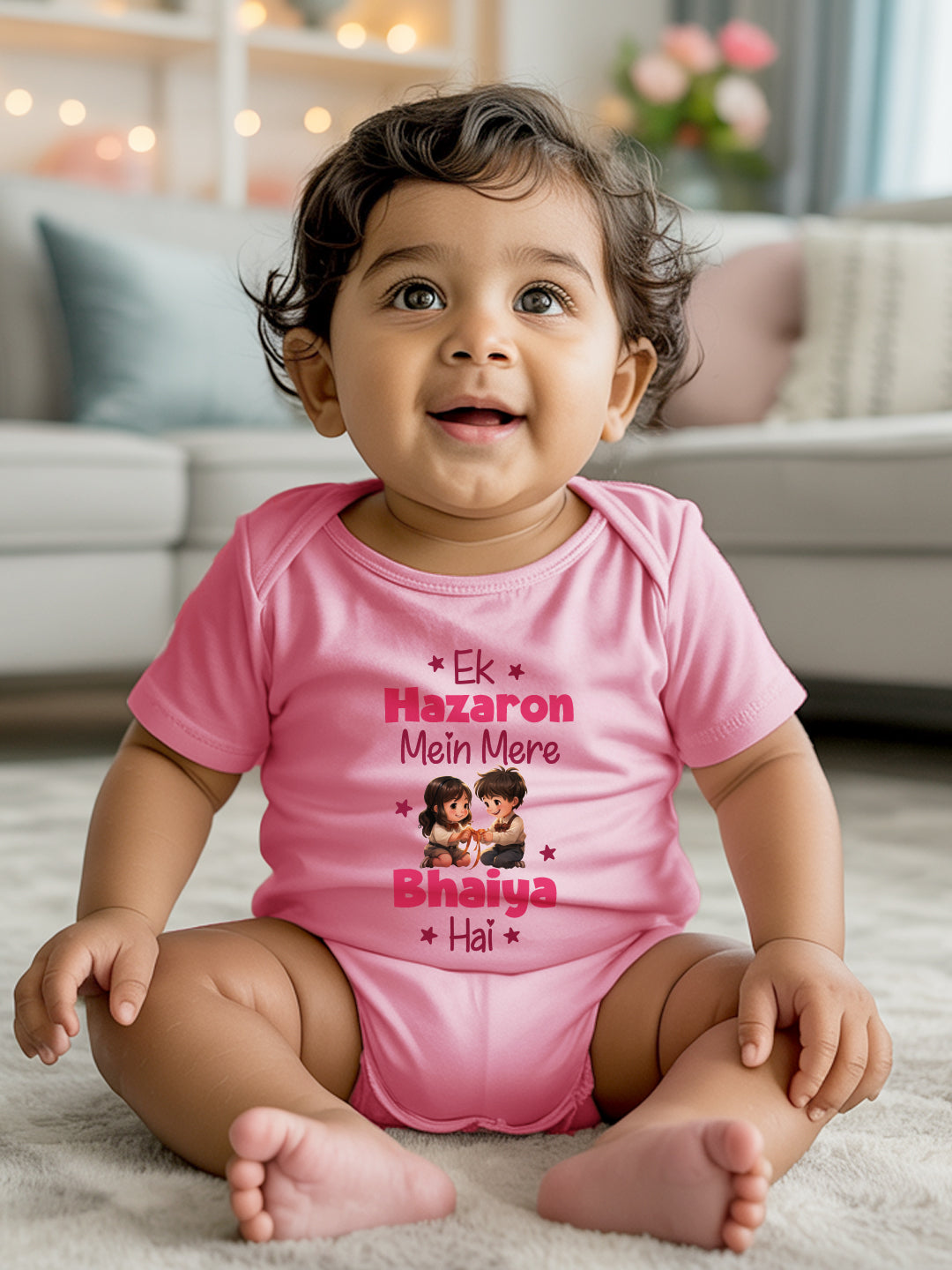 Ek Hazaron Mein Mere Bhaiya Hai Baby Romper | Onesies
