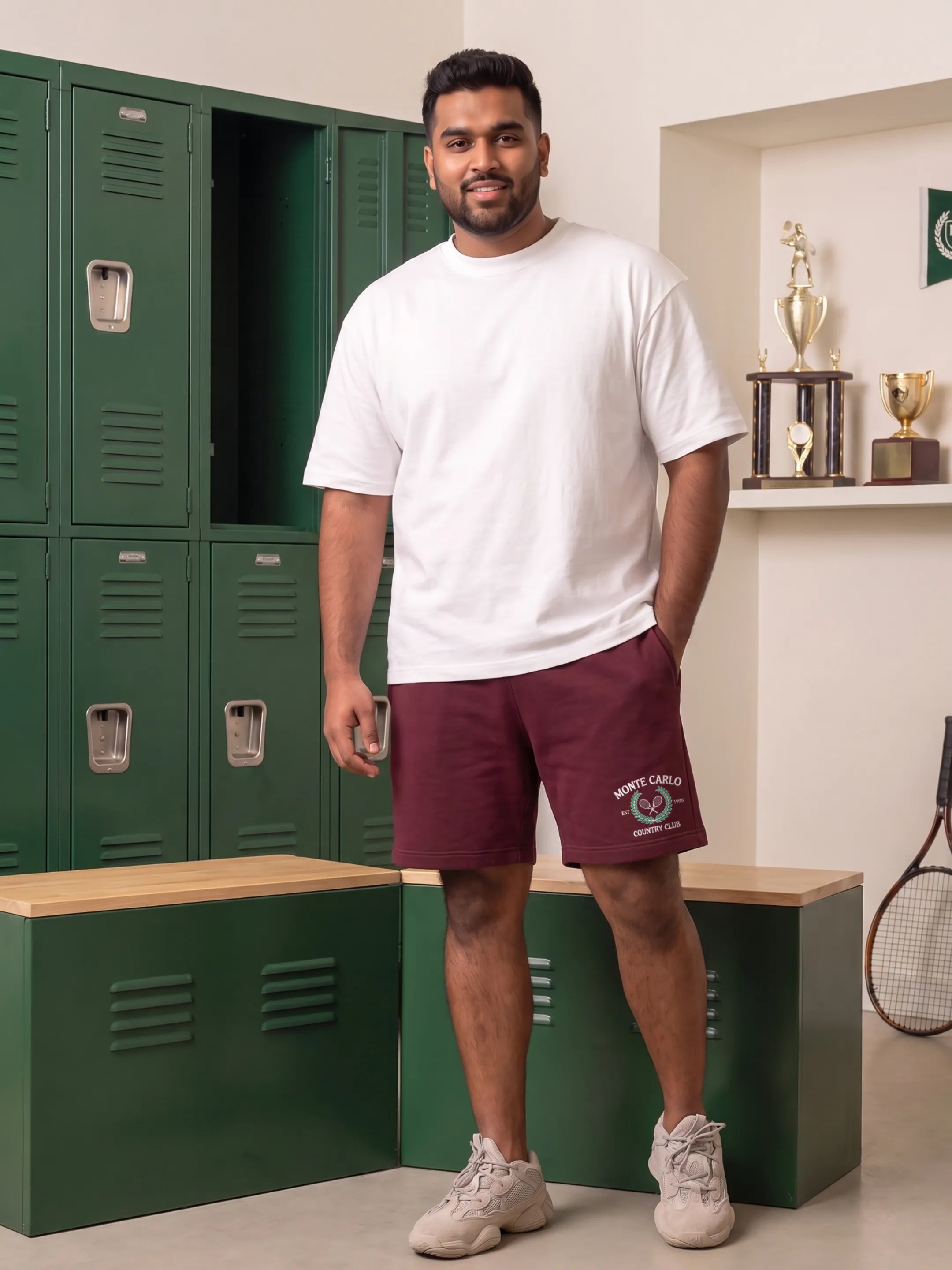 Monte Carlo Cotton Mens Shorts