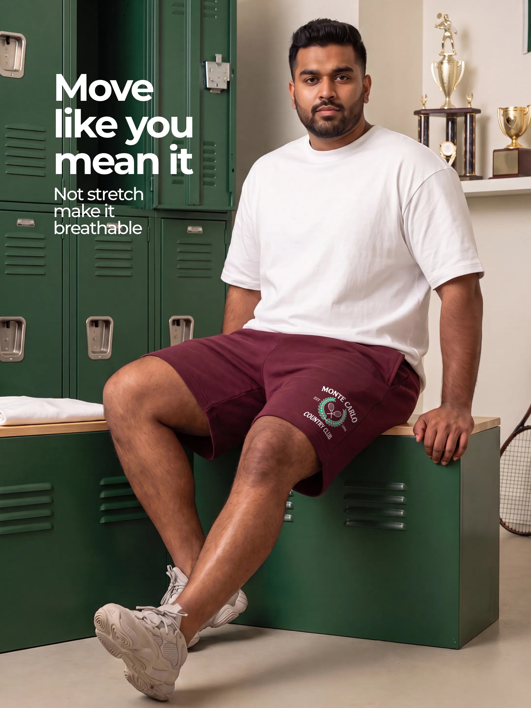 Monte Carlo Cotton Mens Shorts
