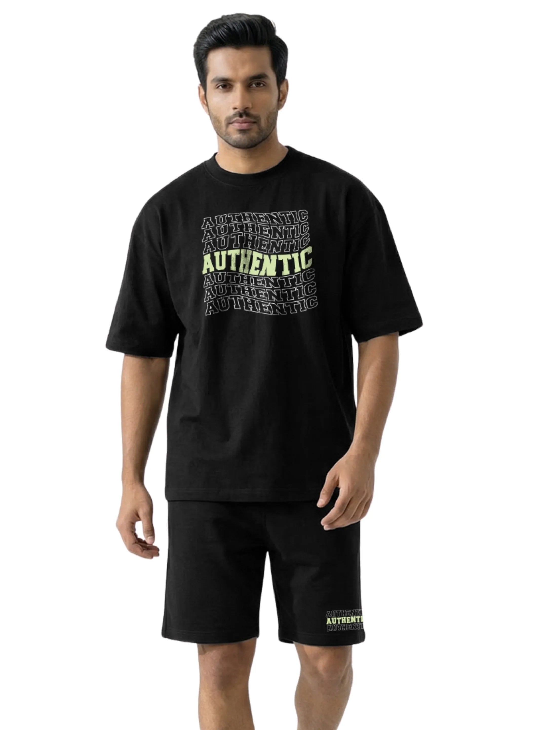 Authentic Cotton Men's Oversized Coord Sets