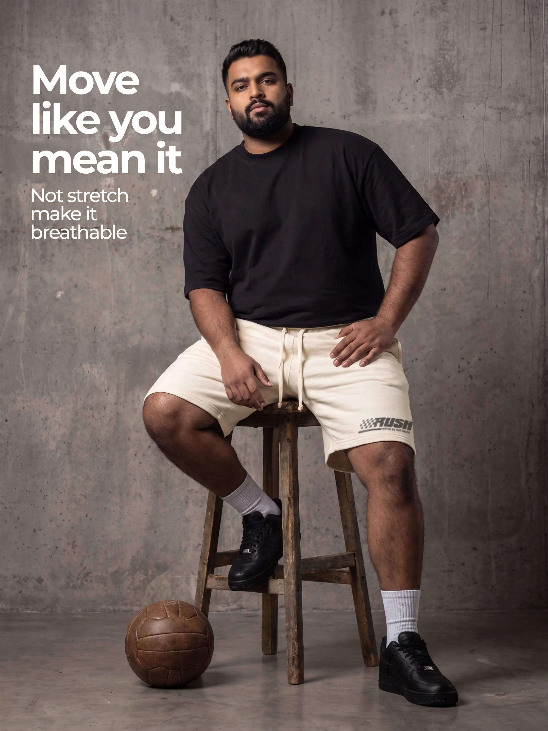Rush Cotton Mens Shorts