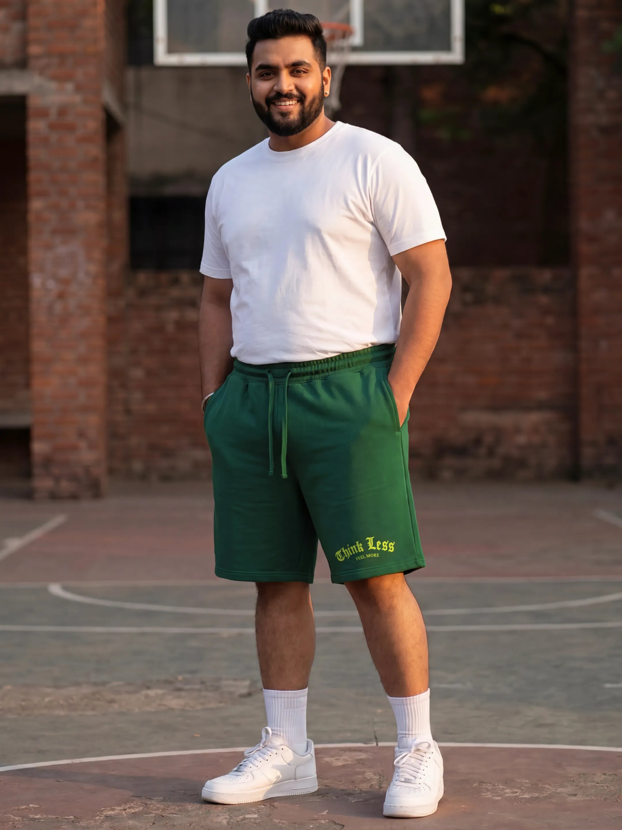 Think Less Cotton Mens Shorts