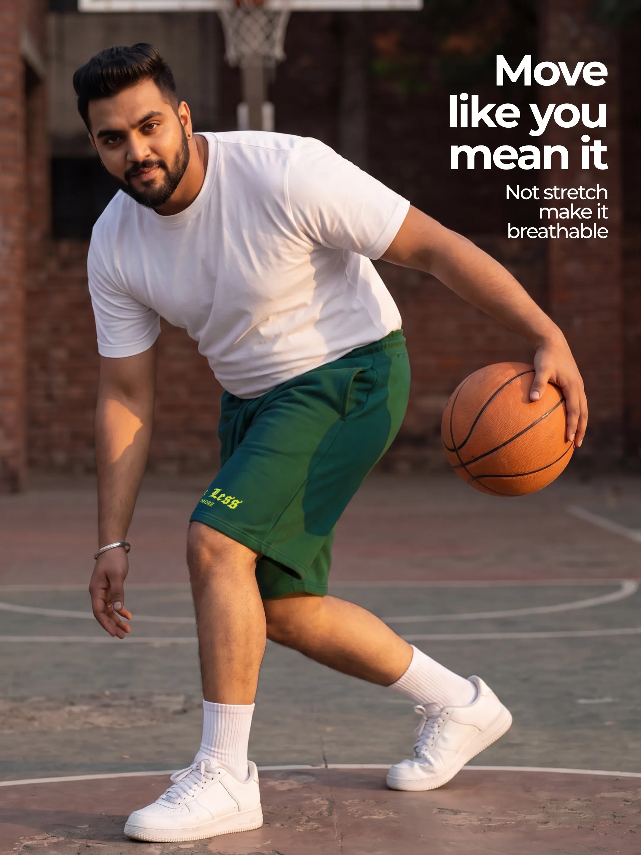 Think Less Cotton Mens Shorts