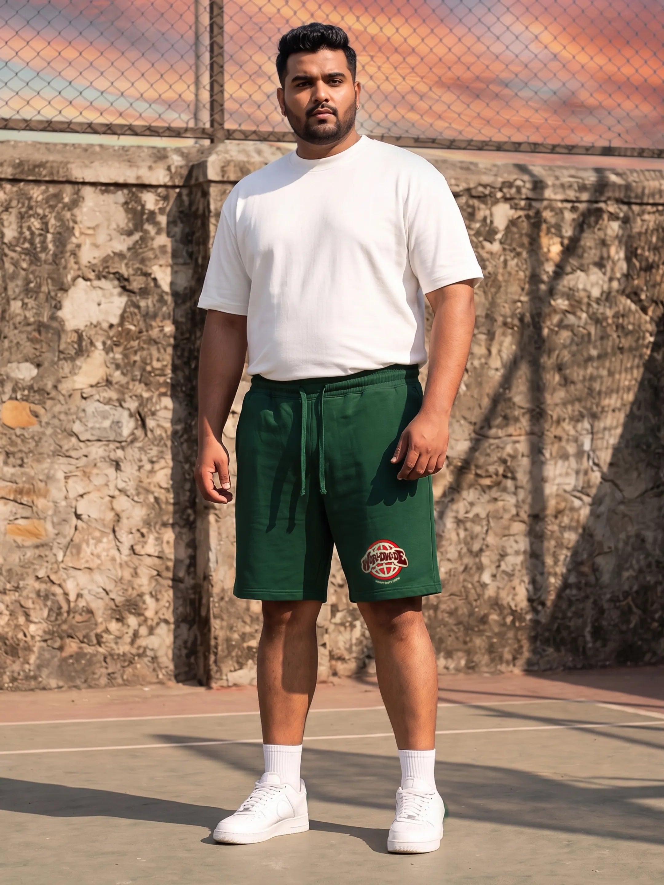 World Wide Cotton Mens Shorts
