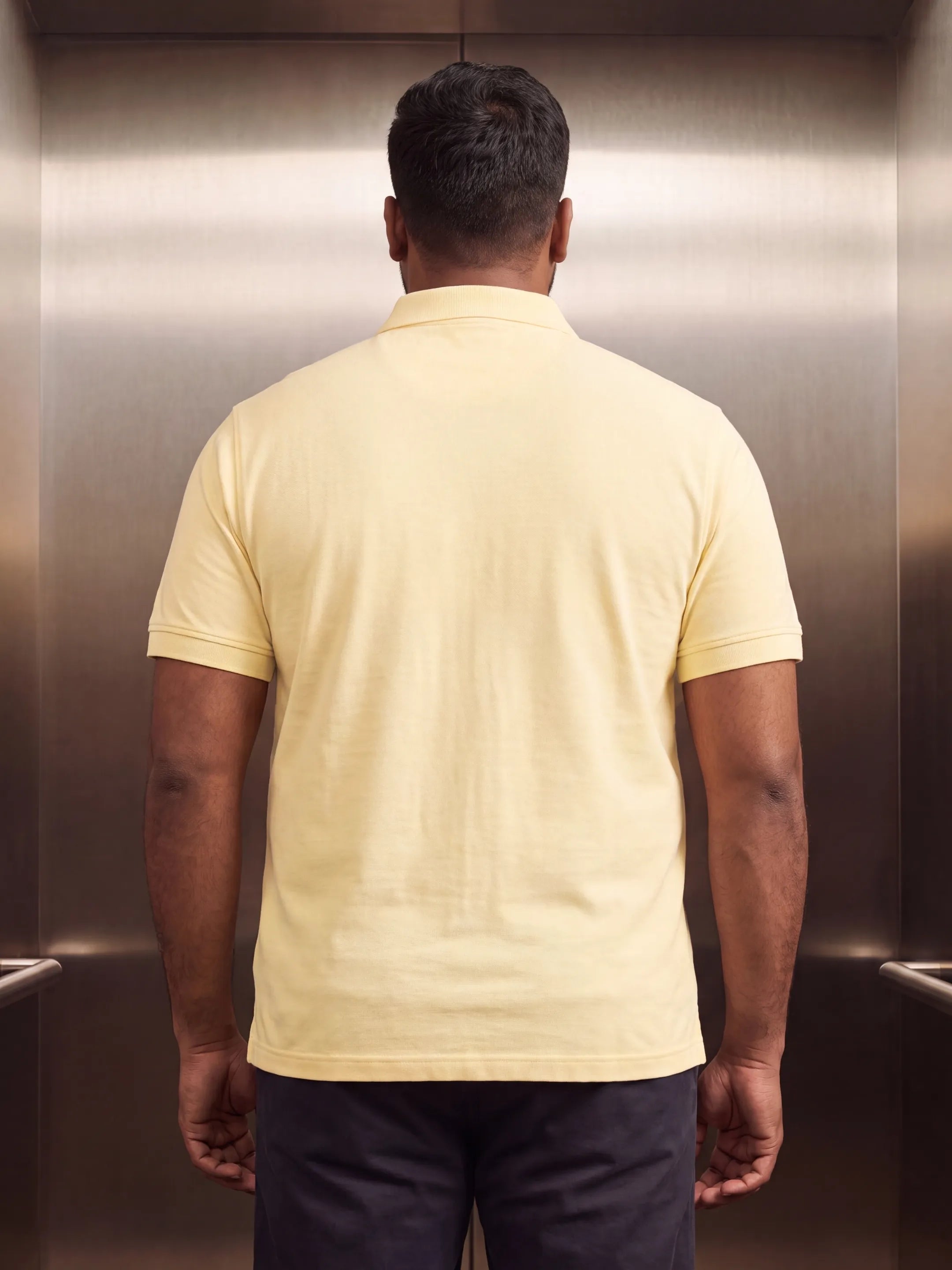Butter Yellow Men's PurEase Core Polo