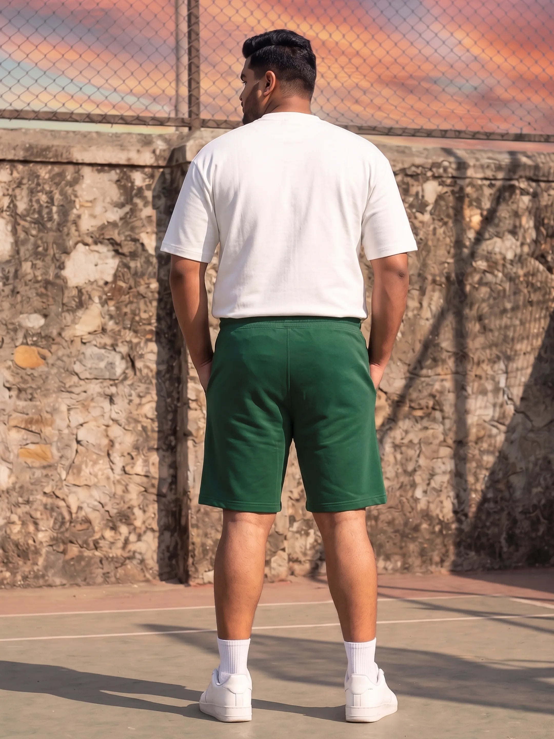 World Wide Cotton Mens Shorts