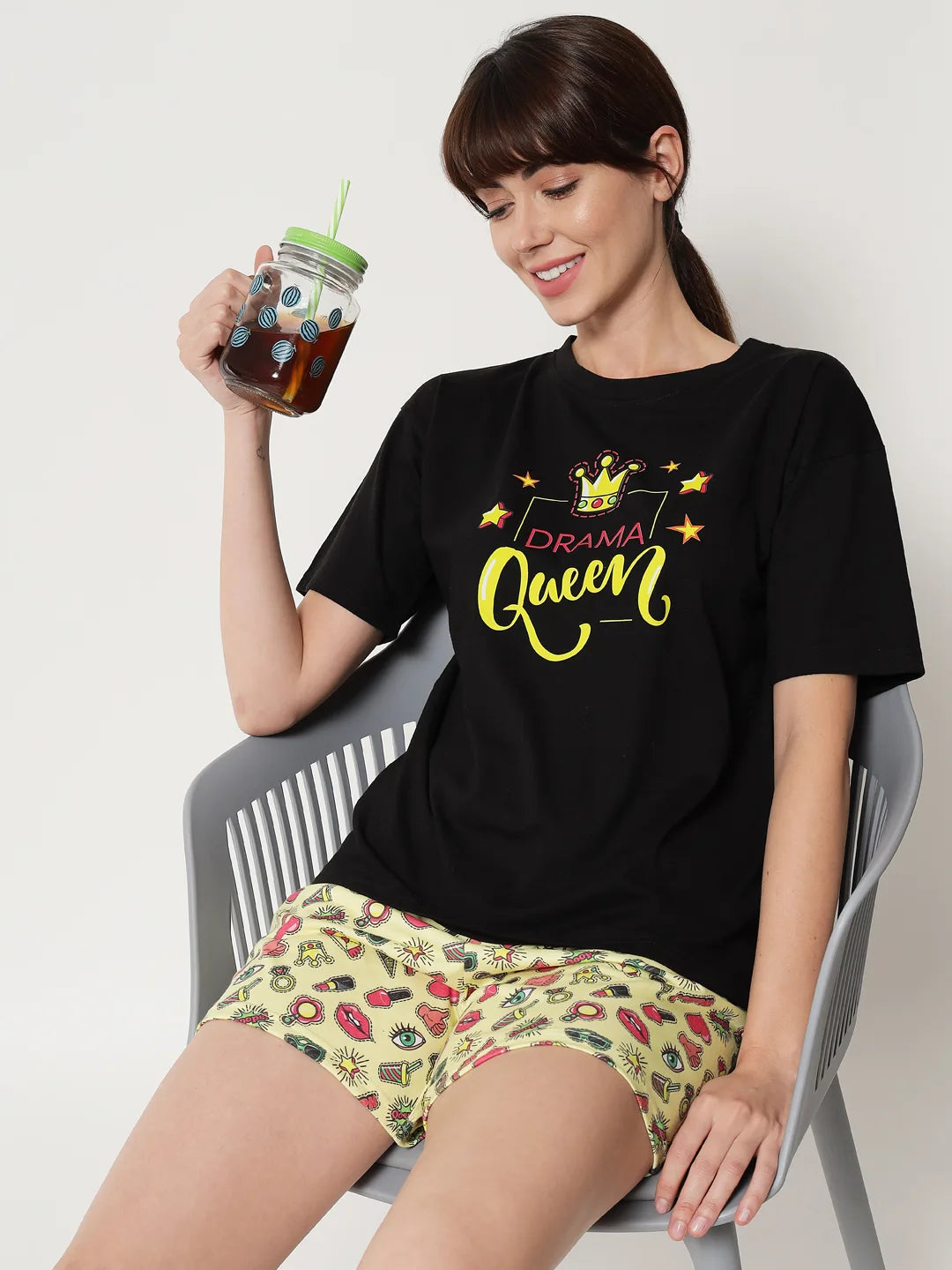 Drama Queen Shorts And T-Shirt Set