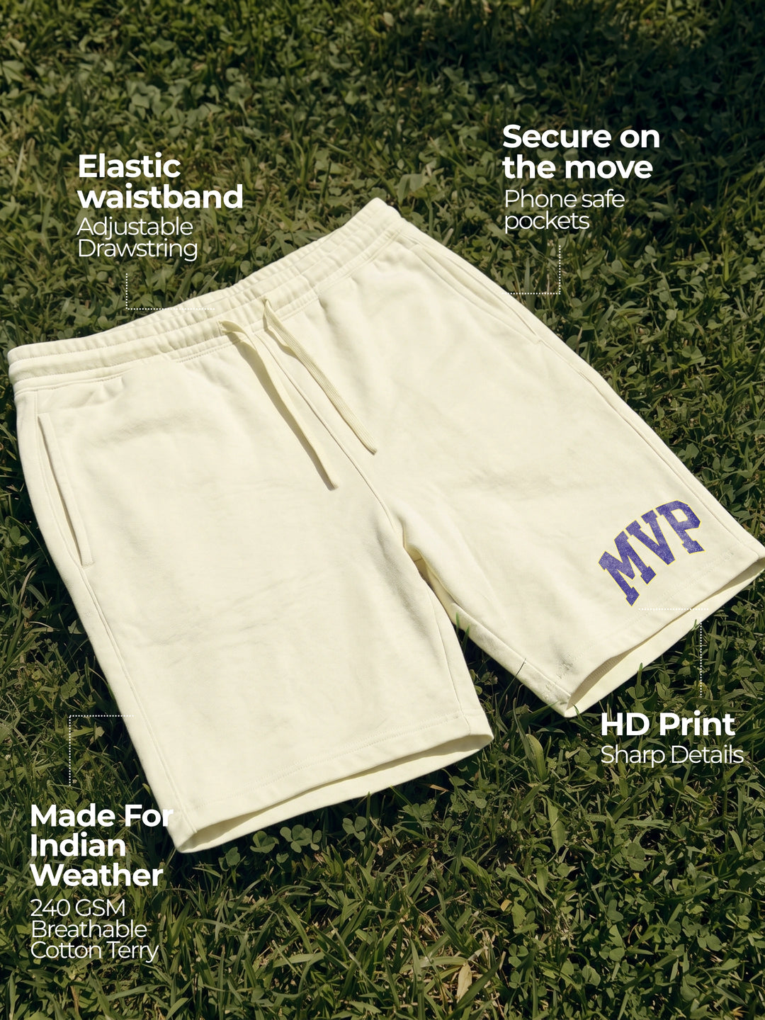 MVP Cotton Mens Shorts