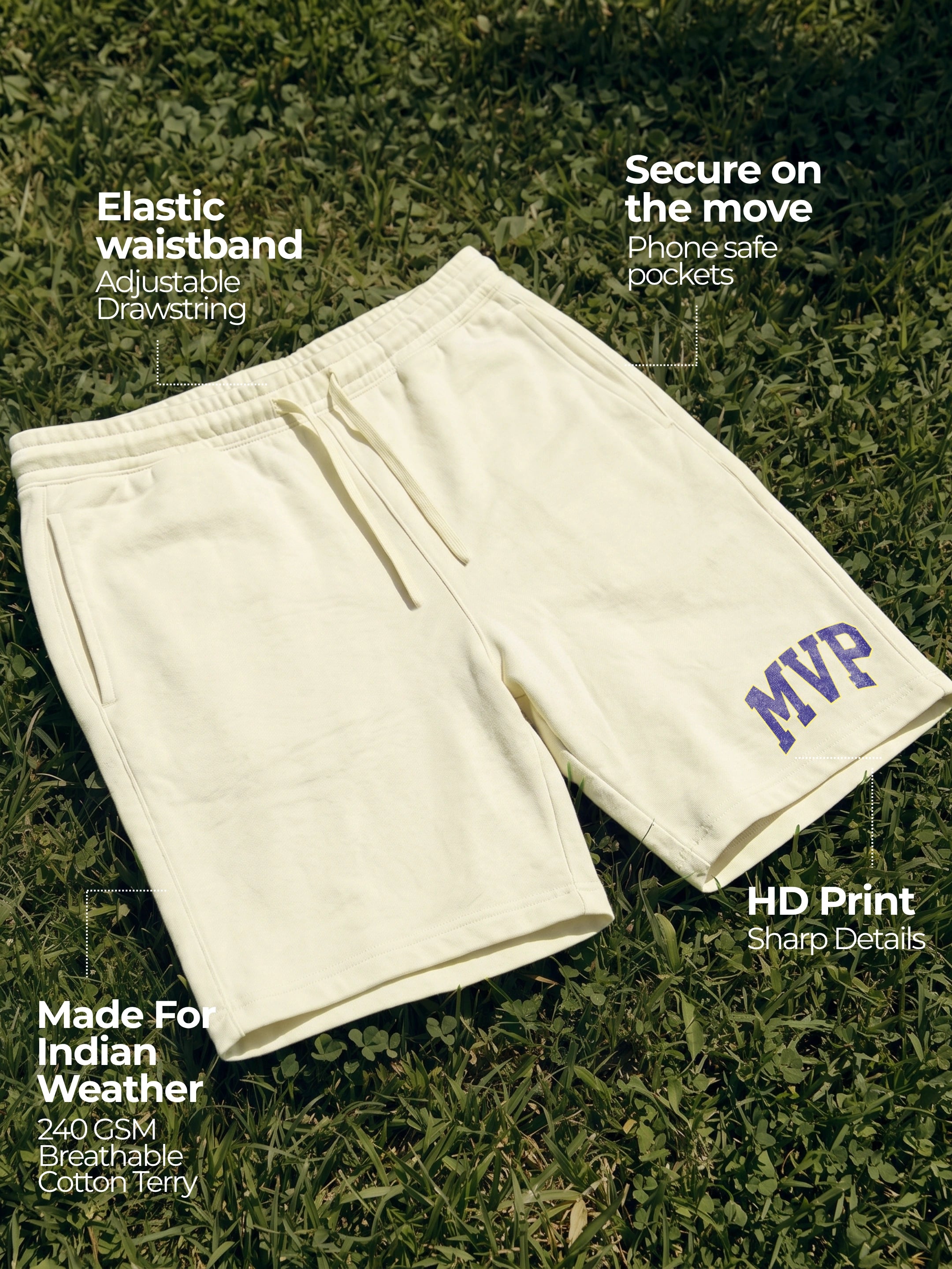 MVP Cotton Mens Shorts