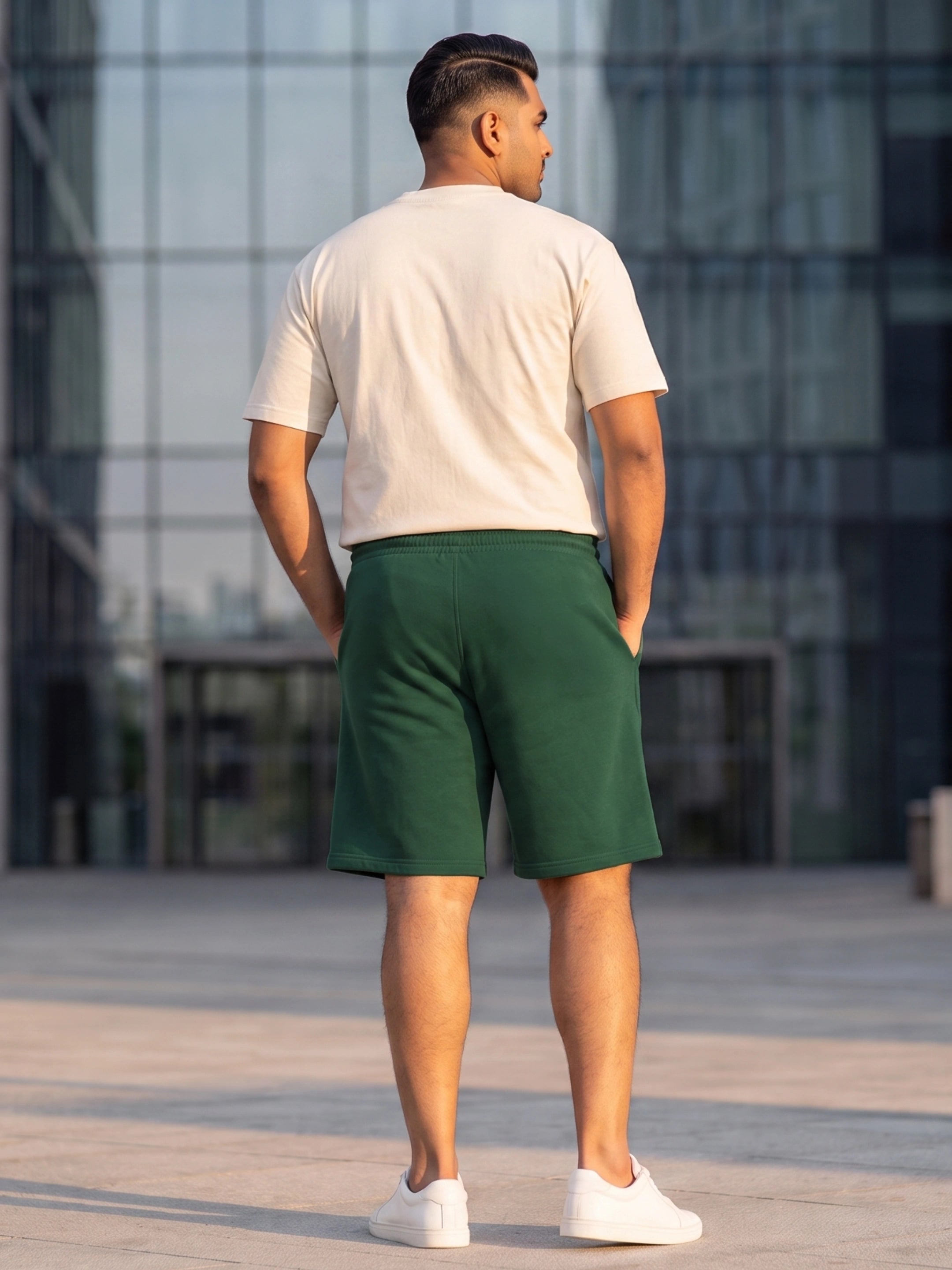 New York City Cotton Mens Shorts