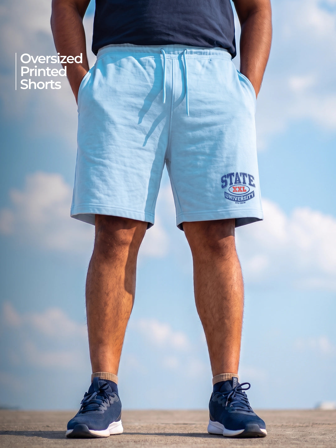 State University Cotton Mens Shorts