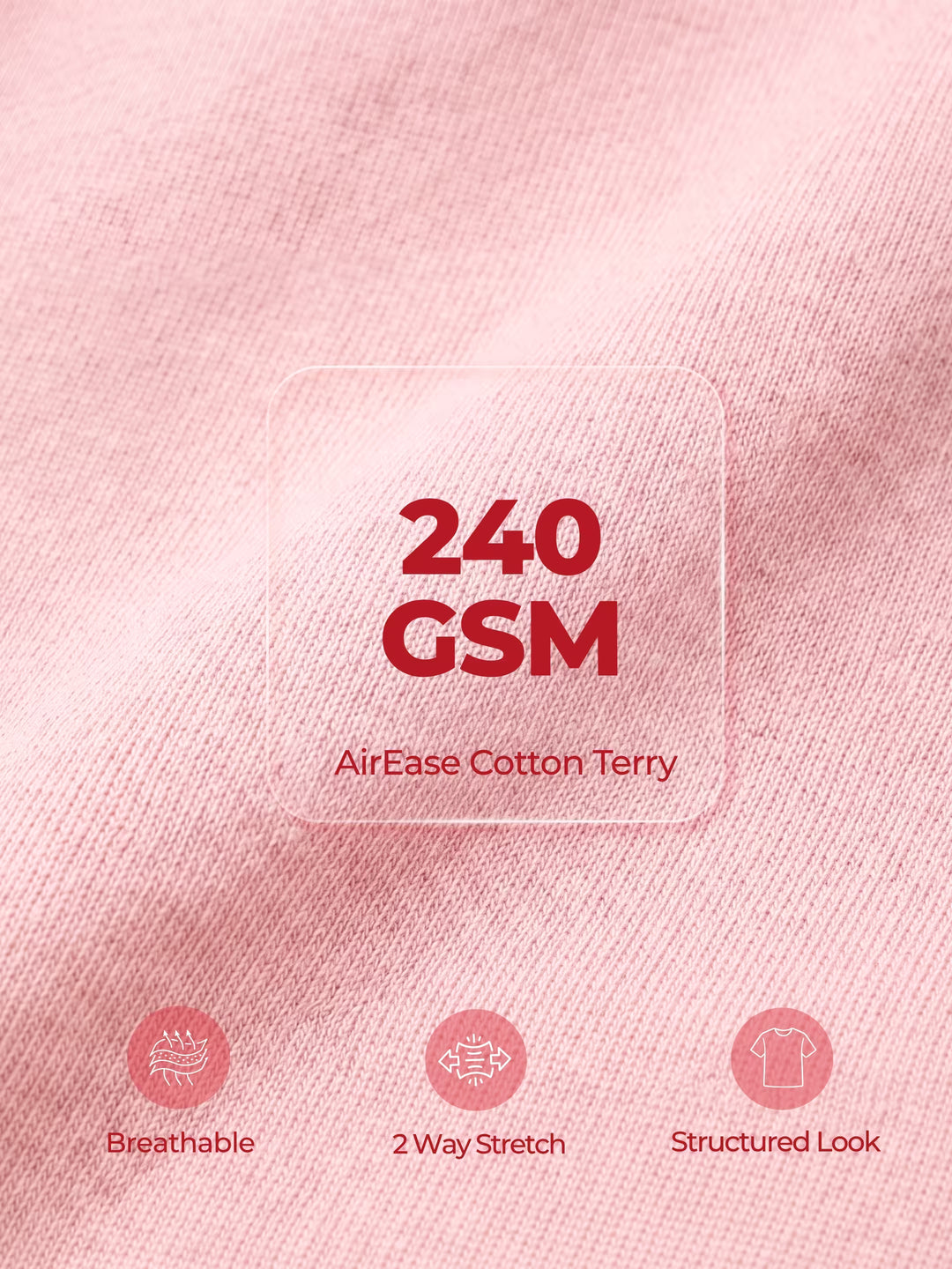 Peach Men's Oversized T-Shirt