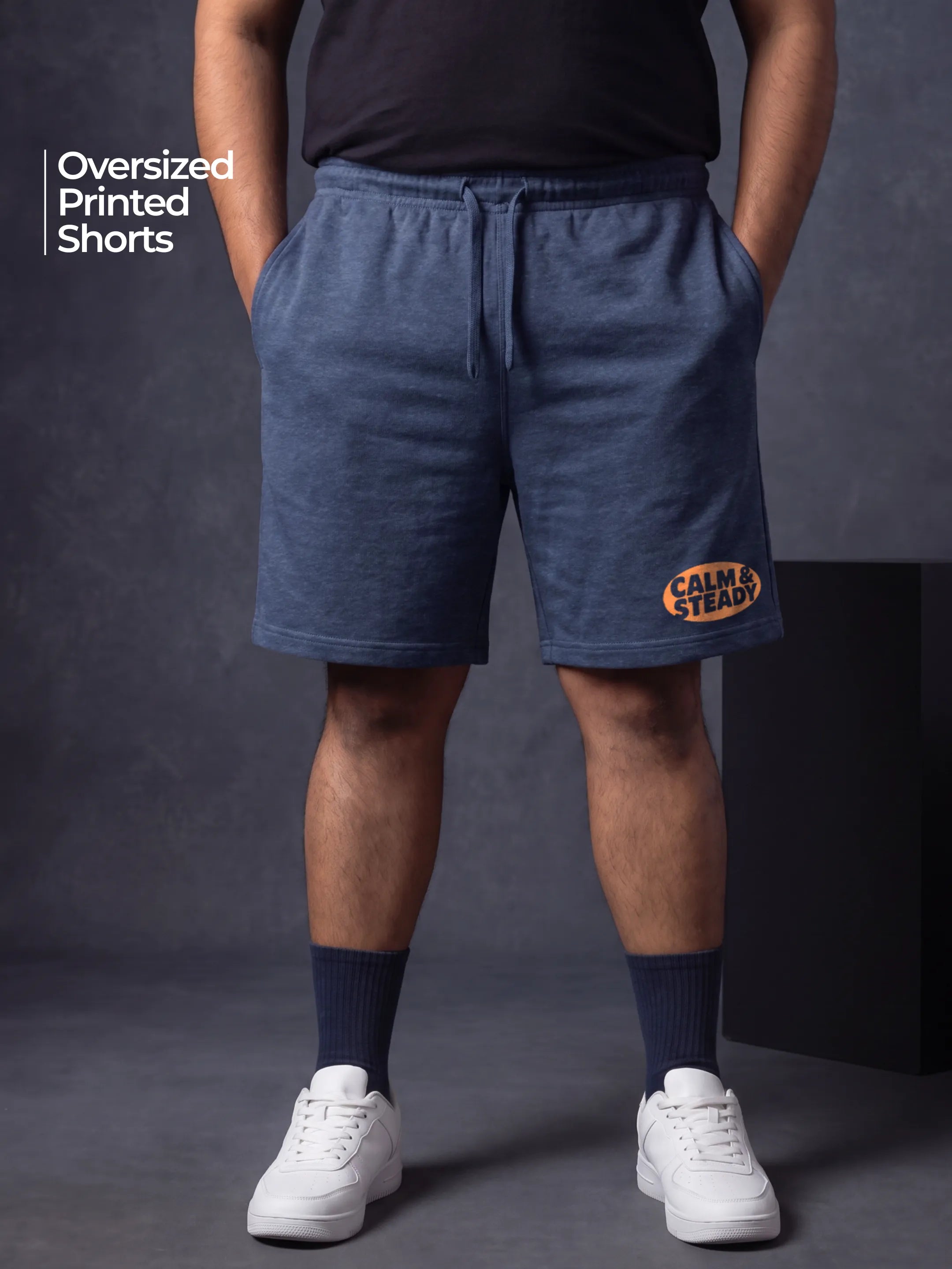 Calm & Steady Cotton Mens Shorts