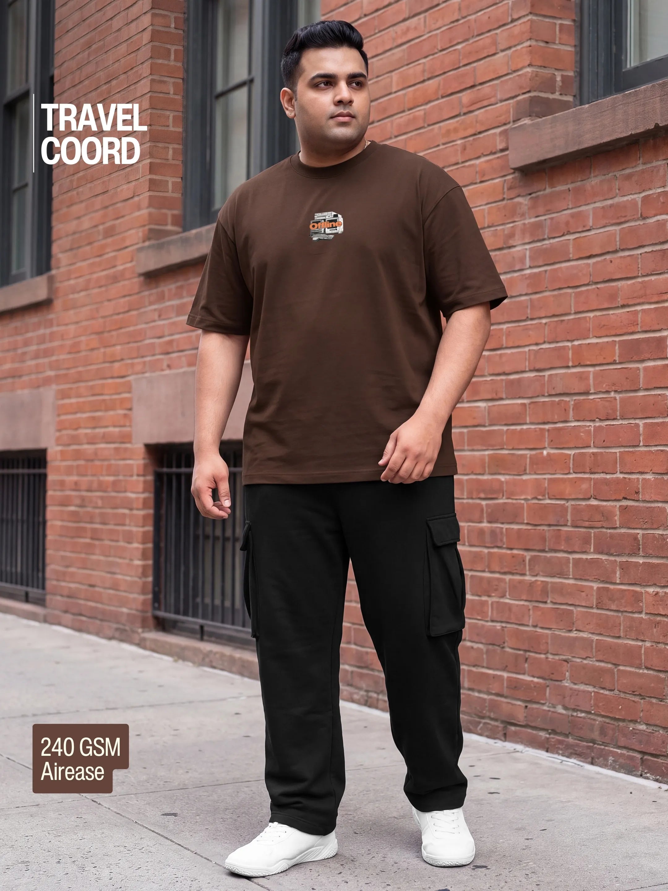 Offline Cotton Men's 240 GSM AirEase Co-ord