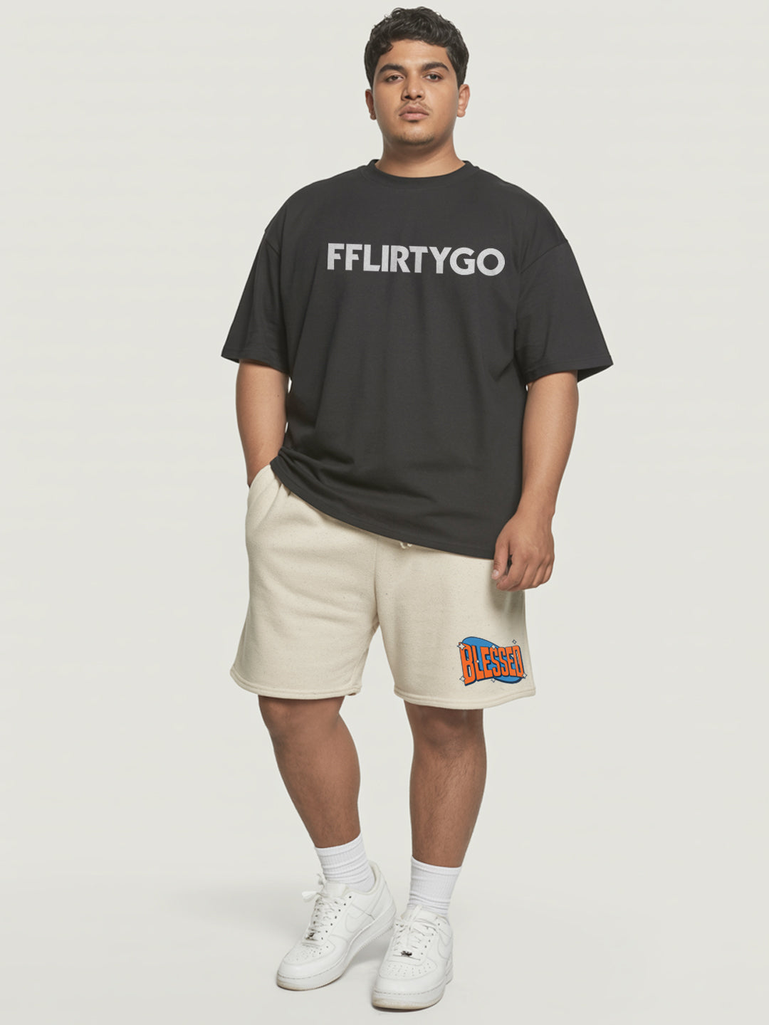 Blessed Cotton Mens Shorts