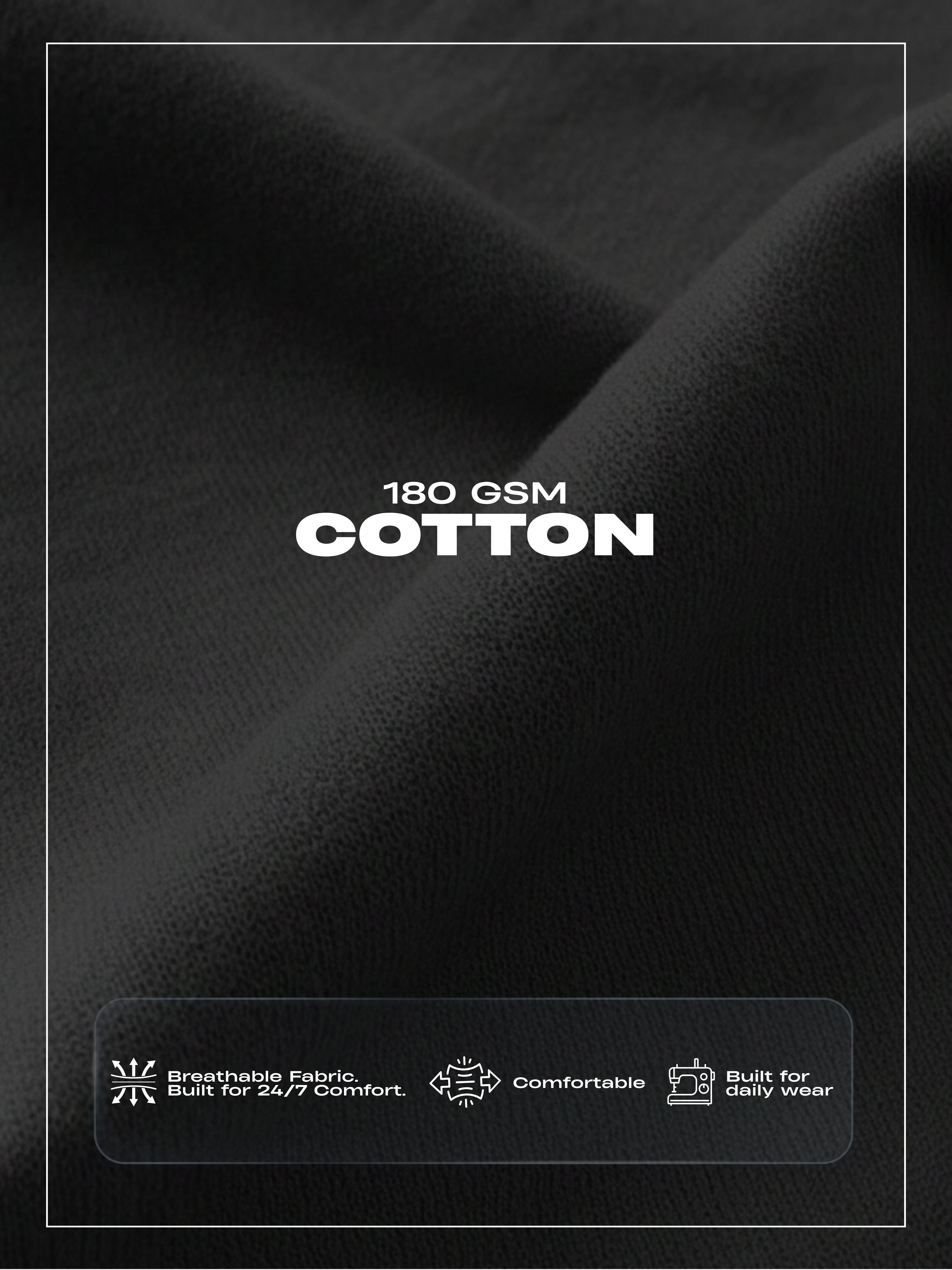 New York Cotton Men's Oversized Coord Sets