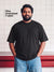 Black Men's Oversized T-Shirt