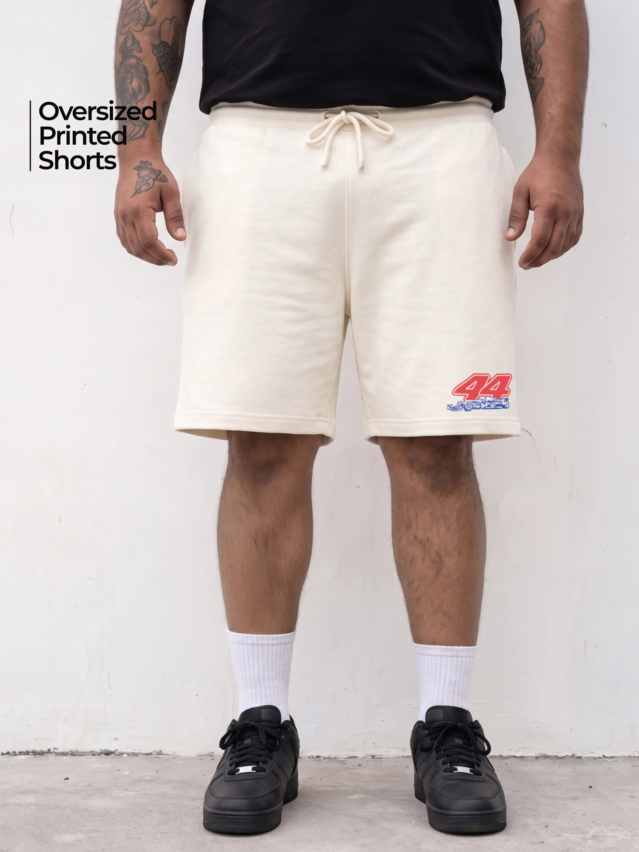 44 Racing Cotton Mens Shorts