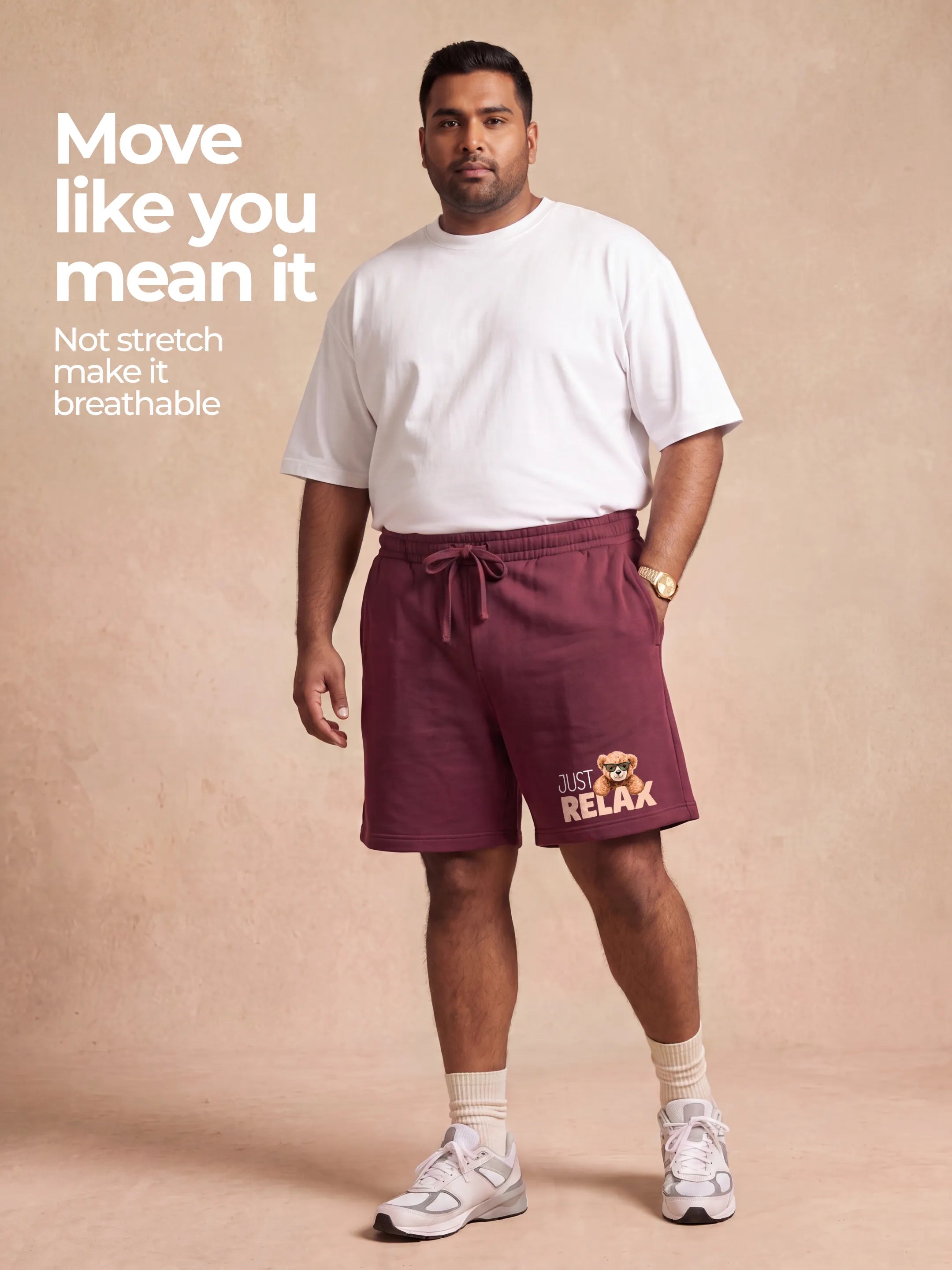 Just Relax Cotton Mens Shorts
