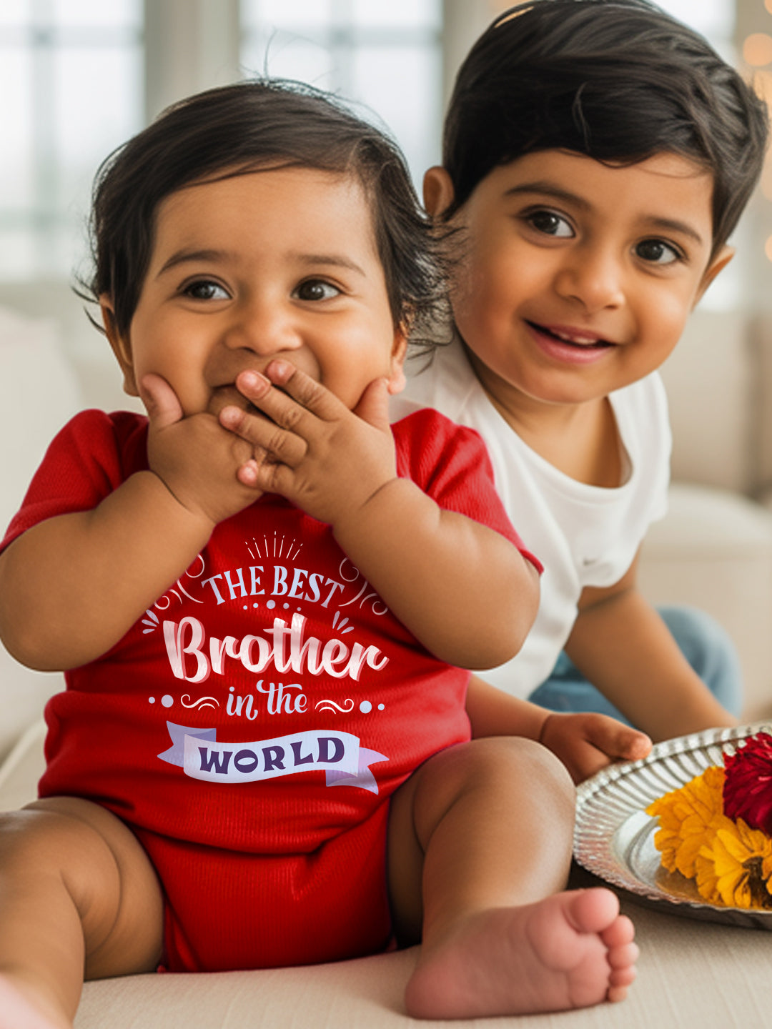 The Best Brother In The World Baby Romper | Onesies