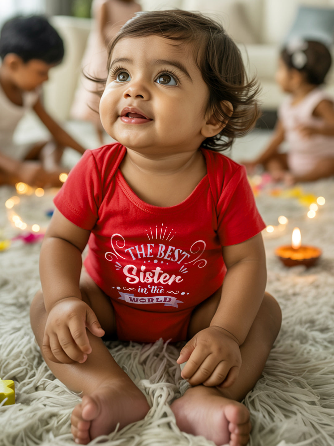 The Best Sister In The World Baby Romper | Onesies