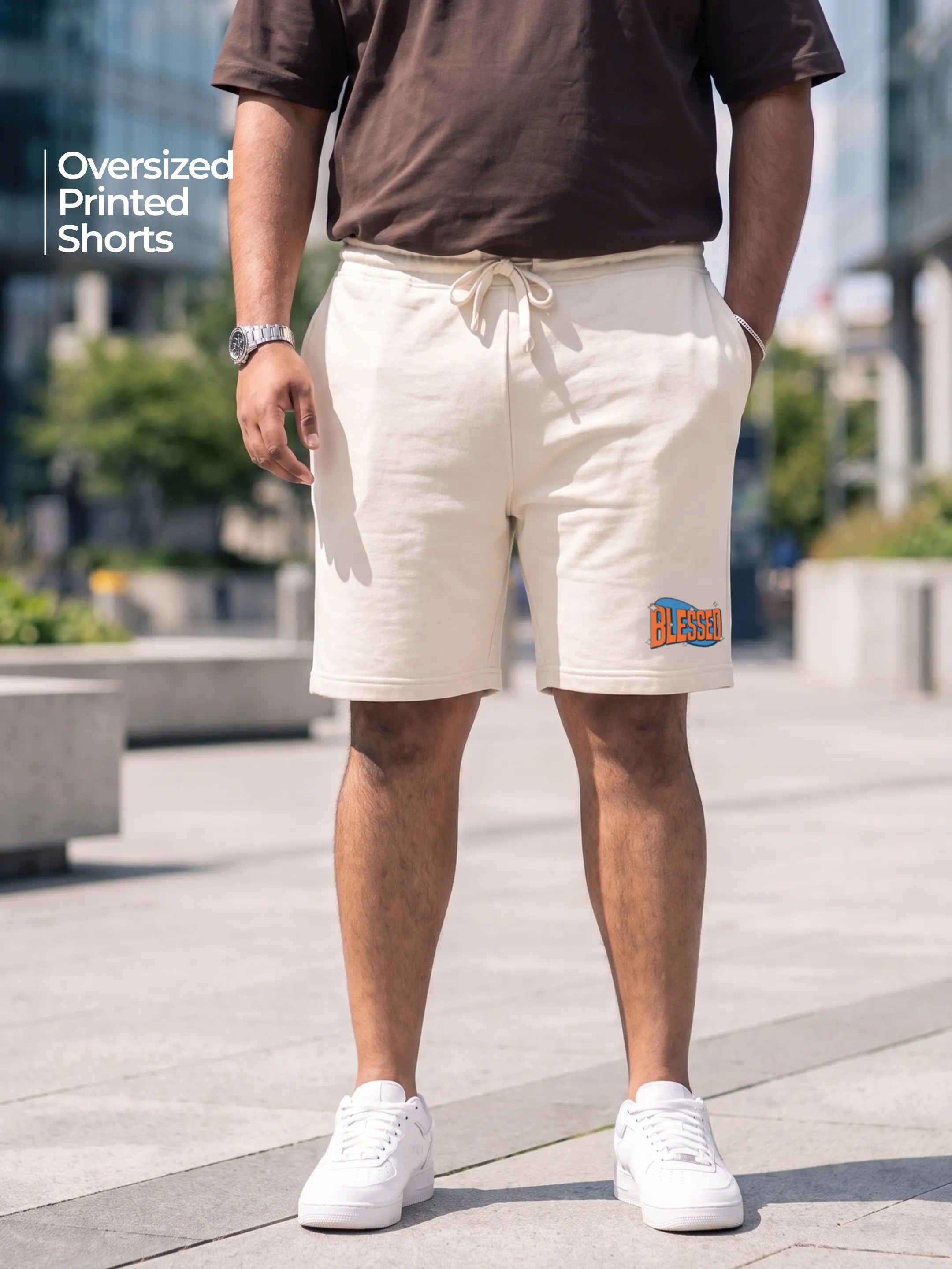 Blessed Cotton Mens Shorts