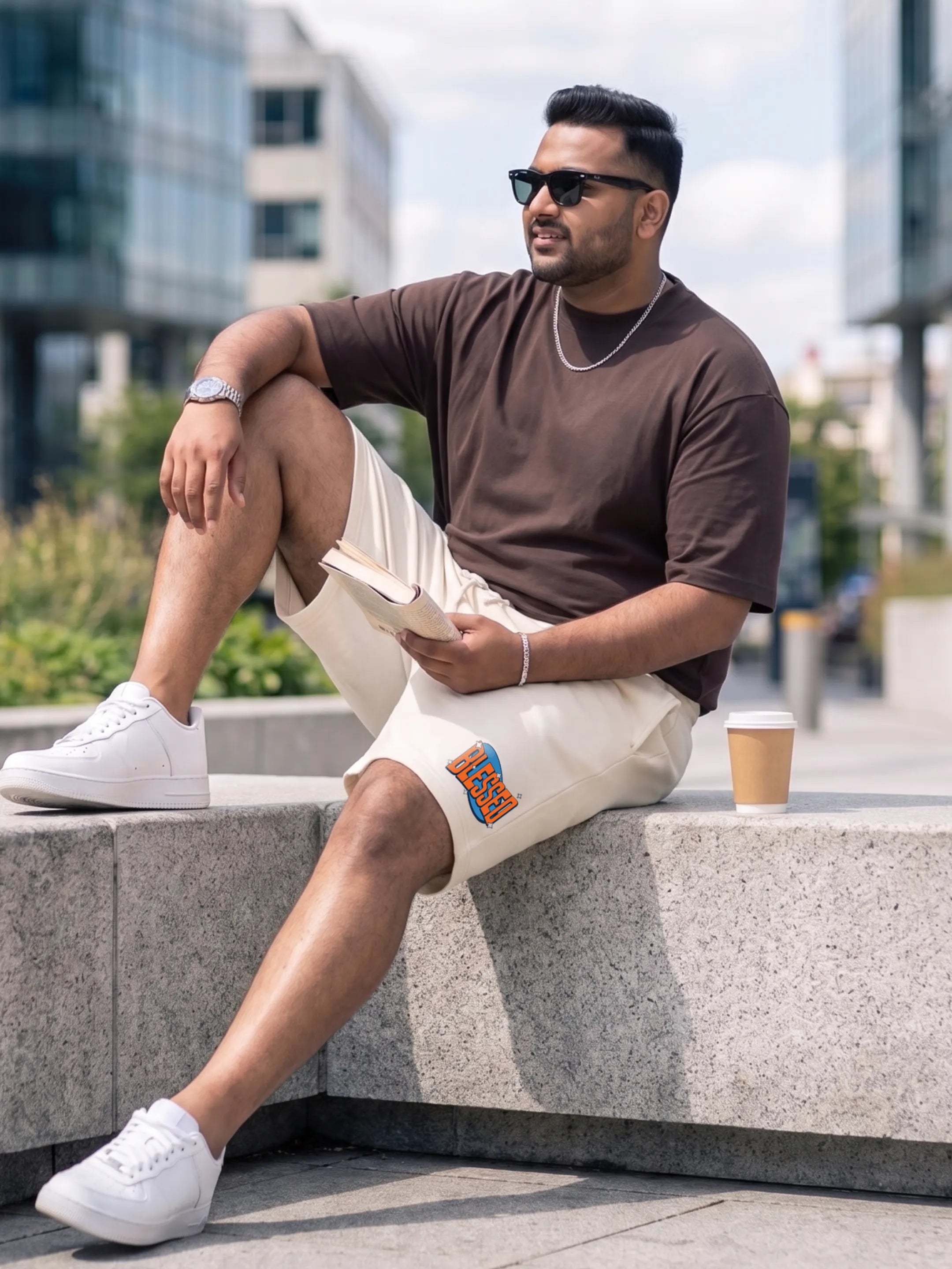 Blessed Cotton Mens Shorts