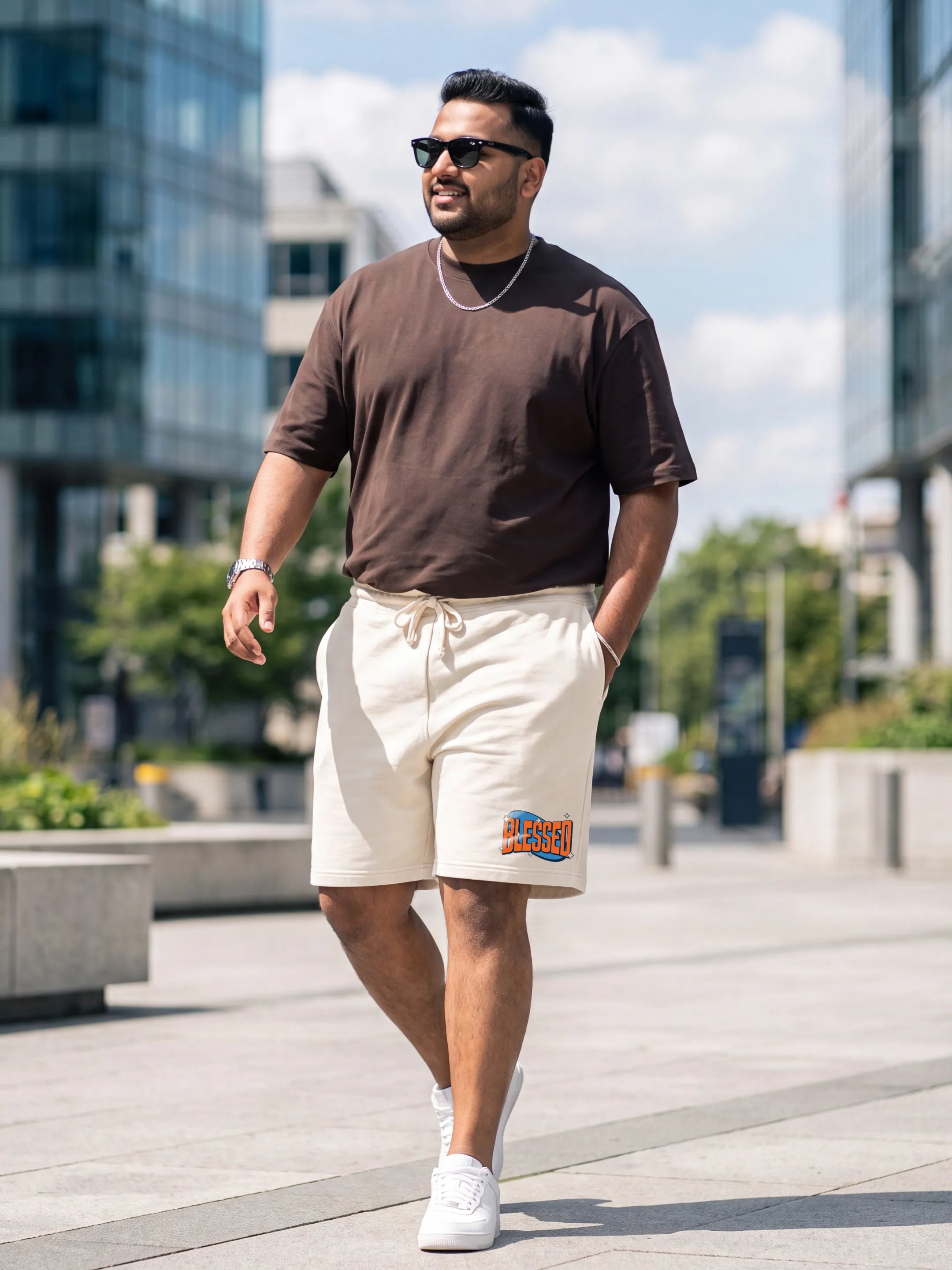Blessed Cotton Mens Shorts
