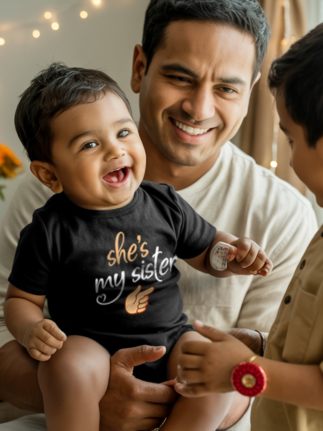 She Is My Sister Baby Romper | Onesies