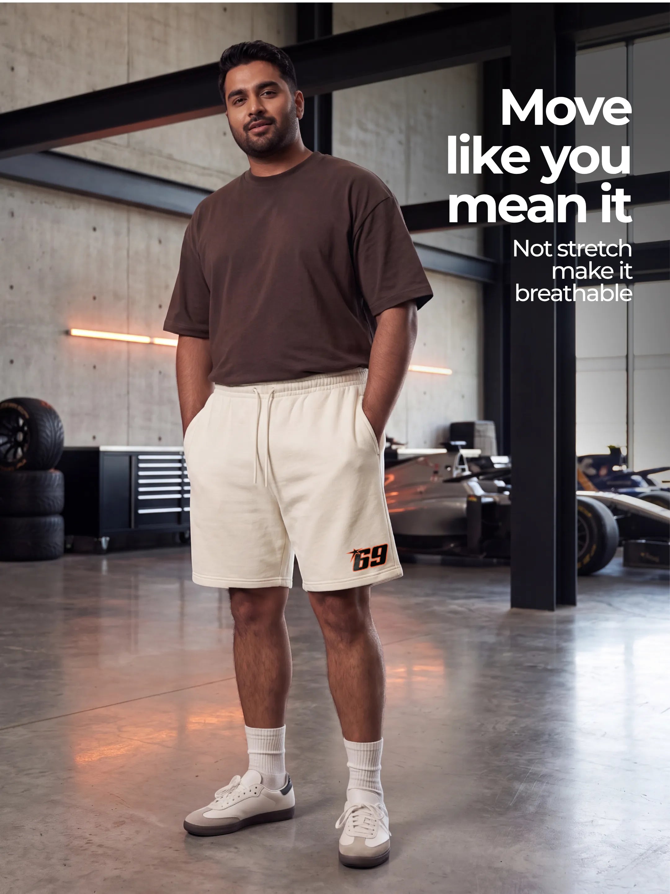 69 Cotton Mens Shorts