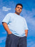 Sky Blue Men's Oversized T-Shirt