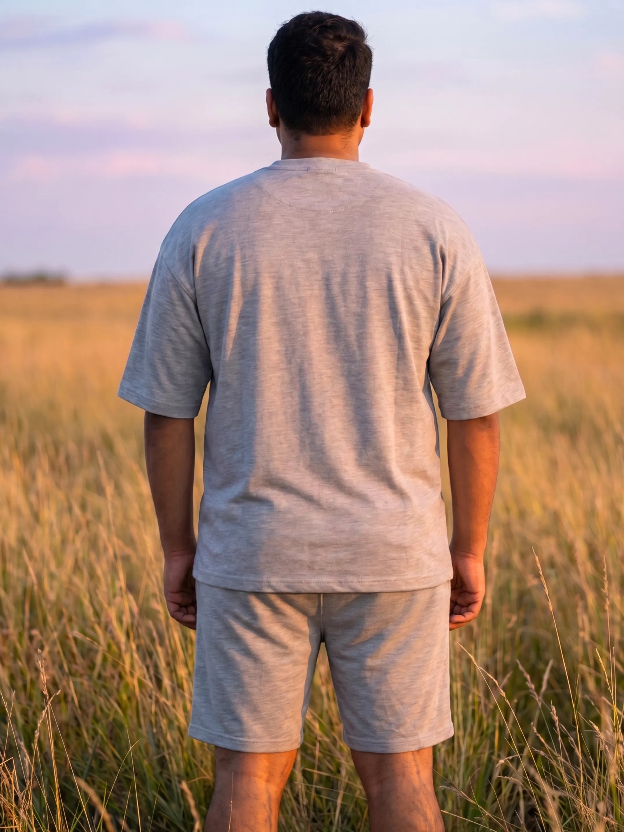 Freedom Cotton Men's Oversized Coord Sets
