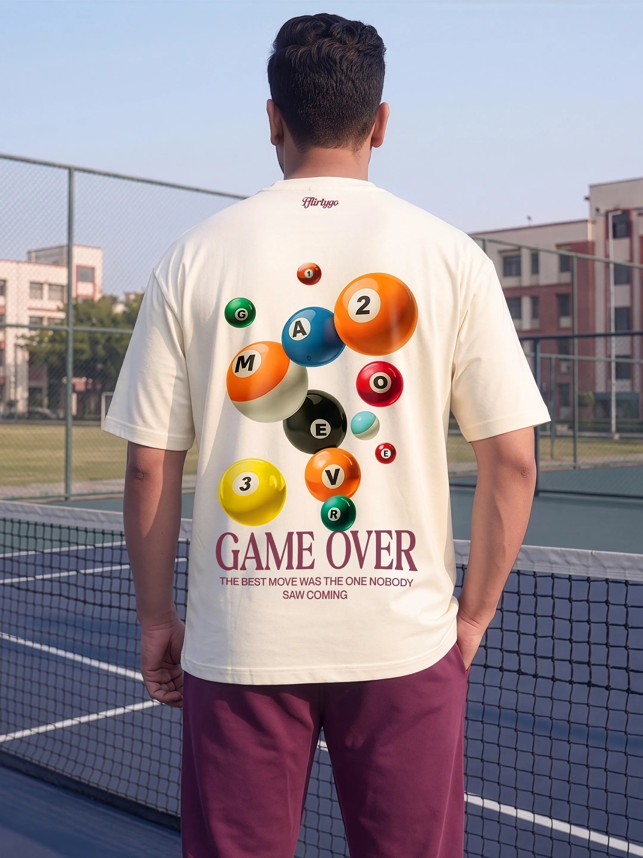 Game Over Cotton Men's 240 GSM AirEase Co-ord