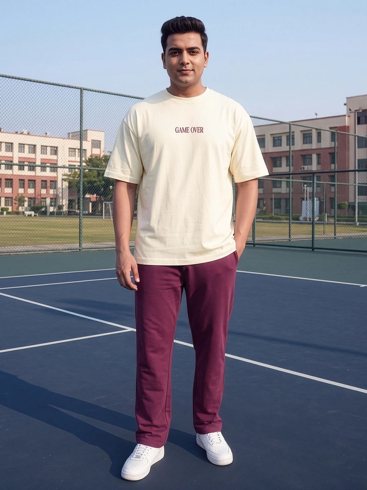 Game Over Cotton Men's 240 GSM AirEase Co-ord