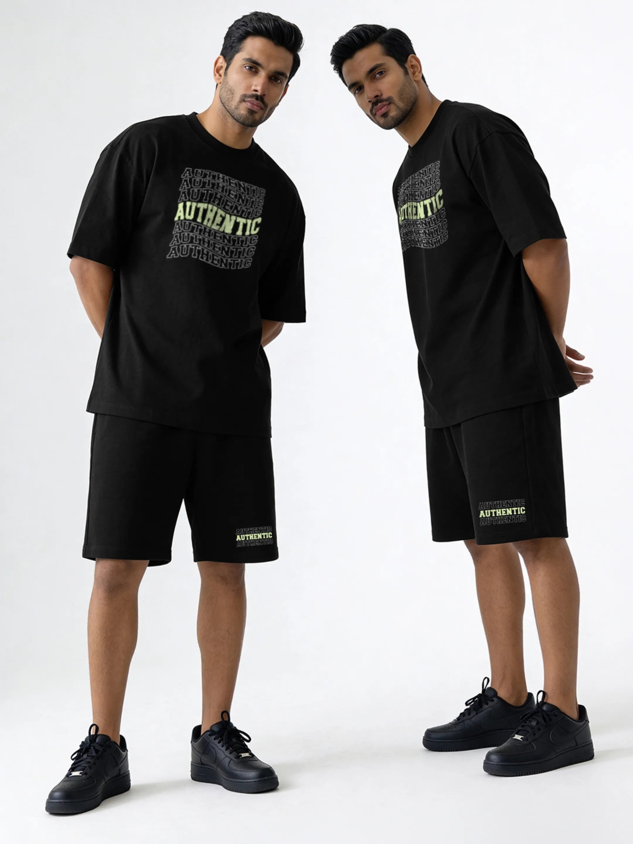 Authentic Cotton Men's Oversized Coord Sets