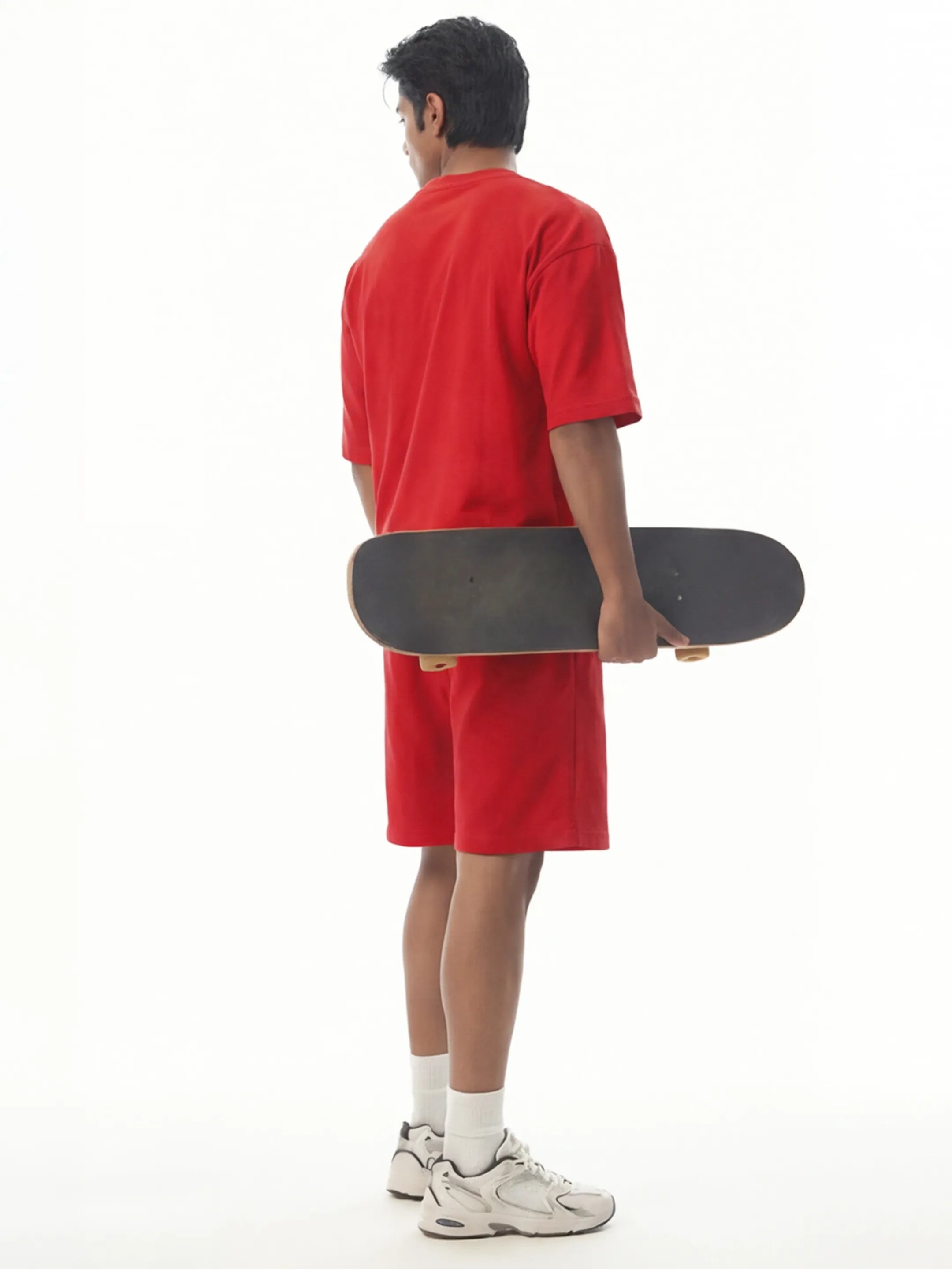 Just Relax Cotton Mens T Shirt and Shorts Combo Set