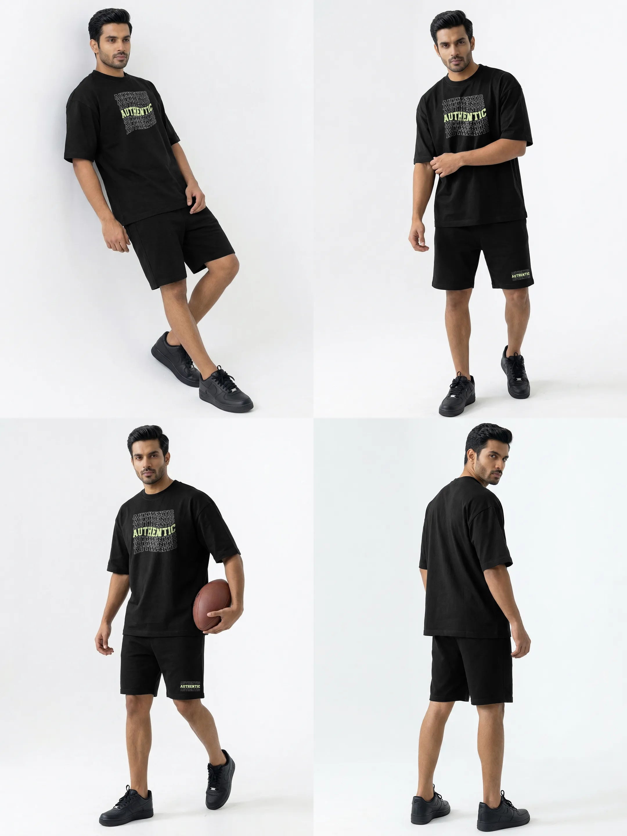 Authentic Cotton Men's Oversized Coord Sets