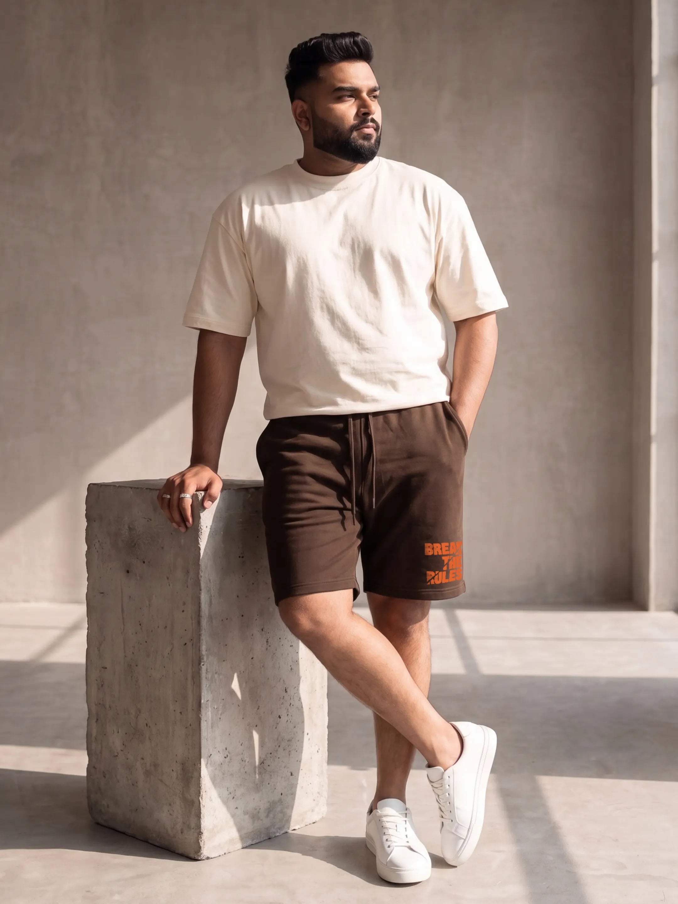 Break The Rules Cotton Mens Shorts