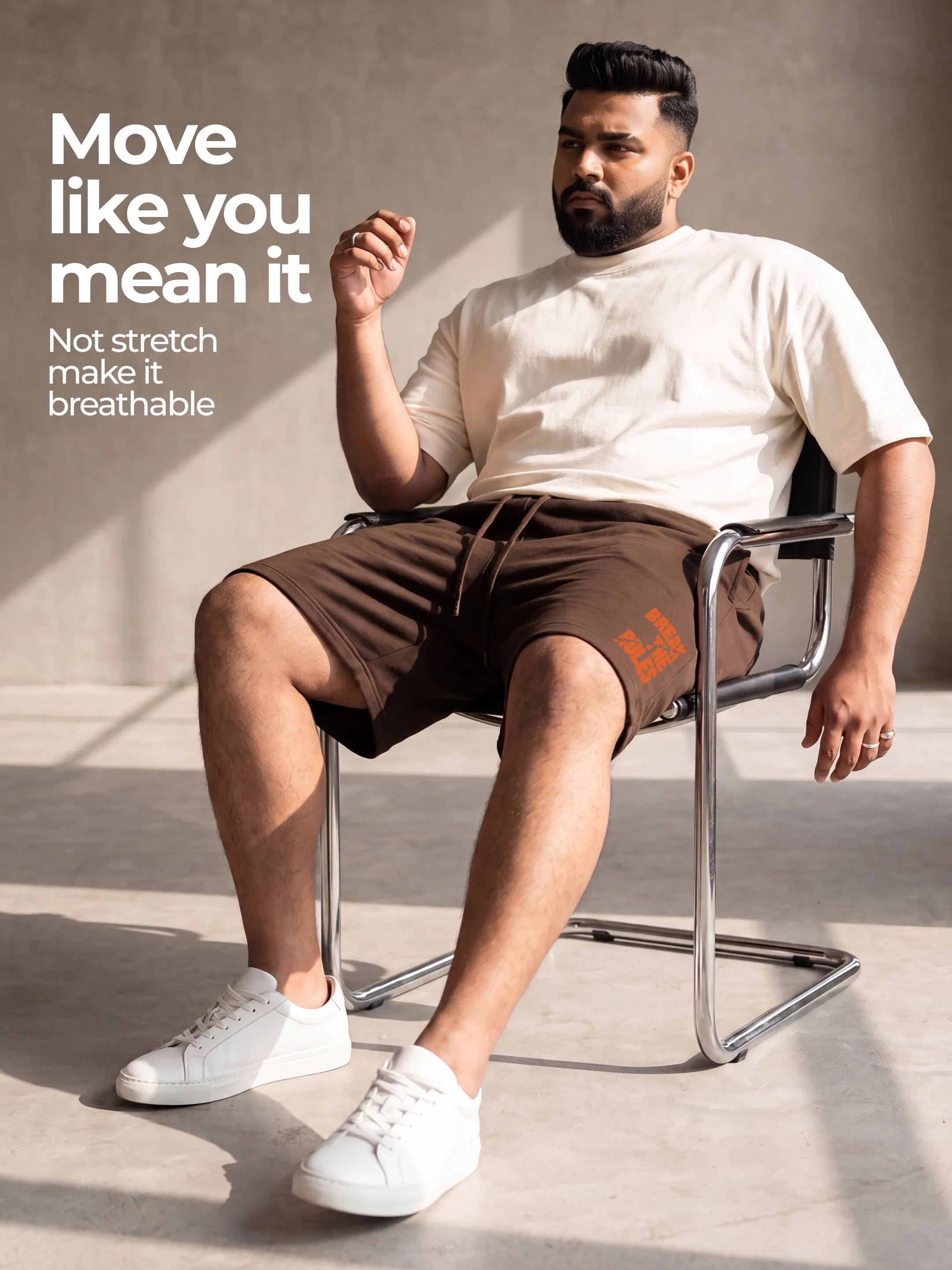Break The Rules Cotton Mens Shorts