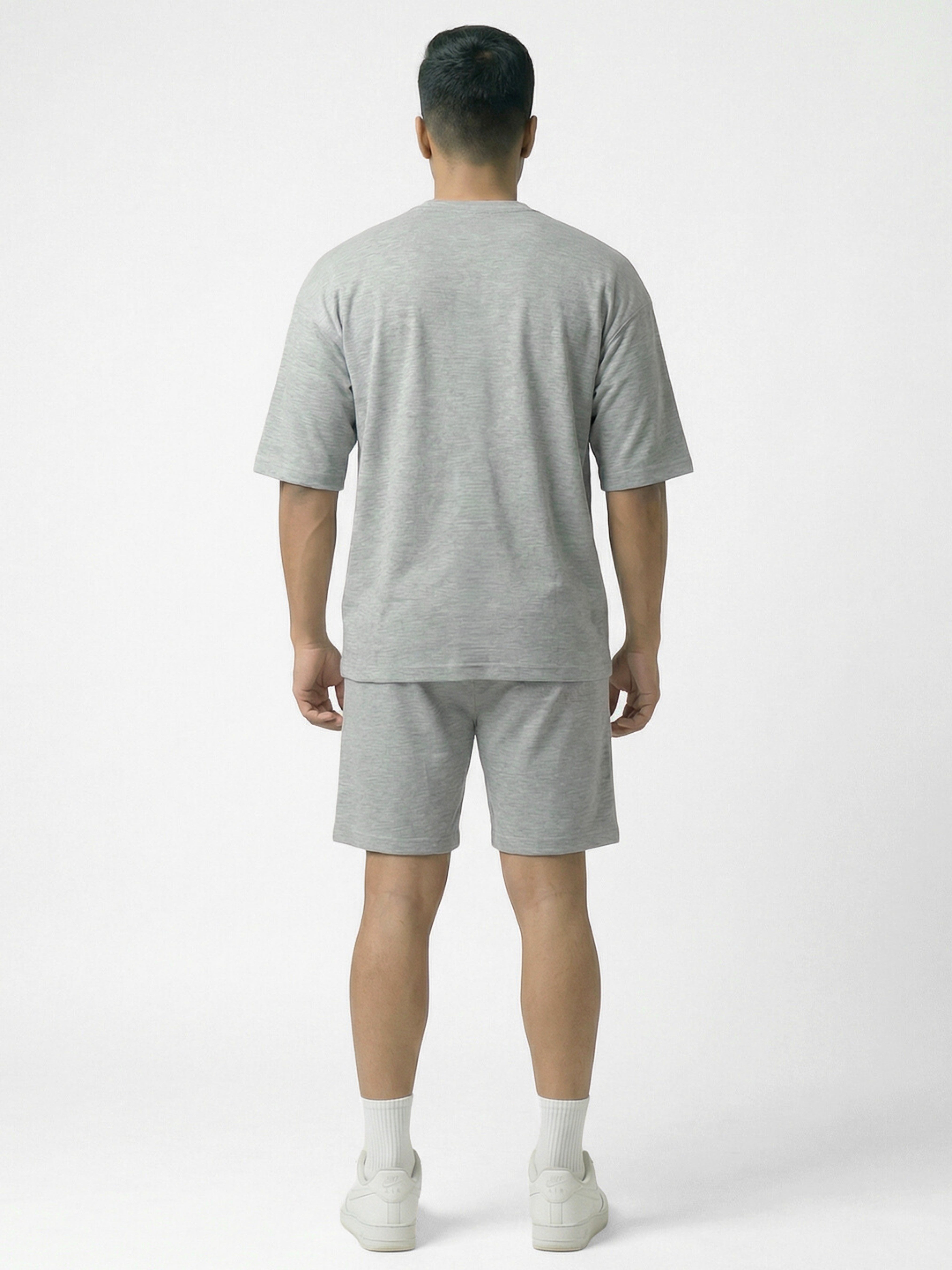 Check The Vibes Cotton Mens T Shirt and Shorts Combo Set