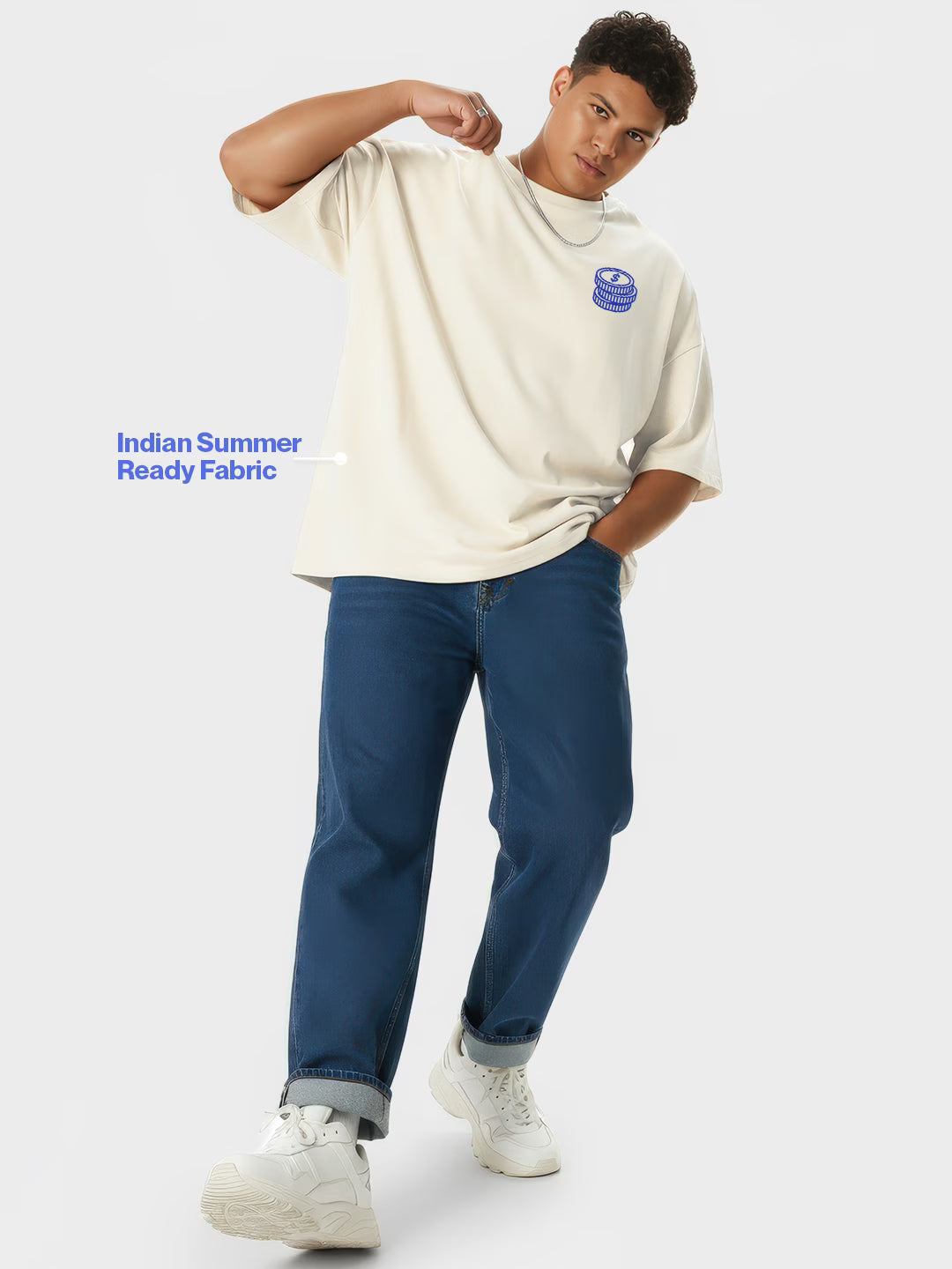 Feeling Lucky 777 Men's Oversized T-Shirt