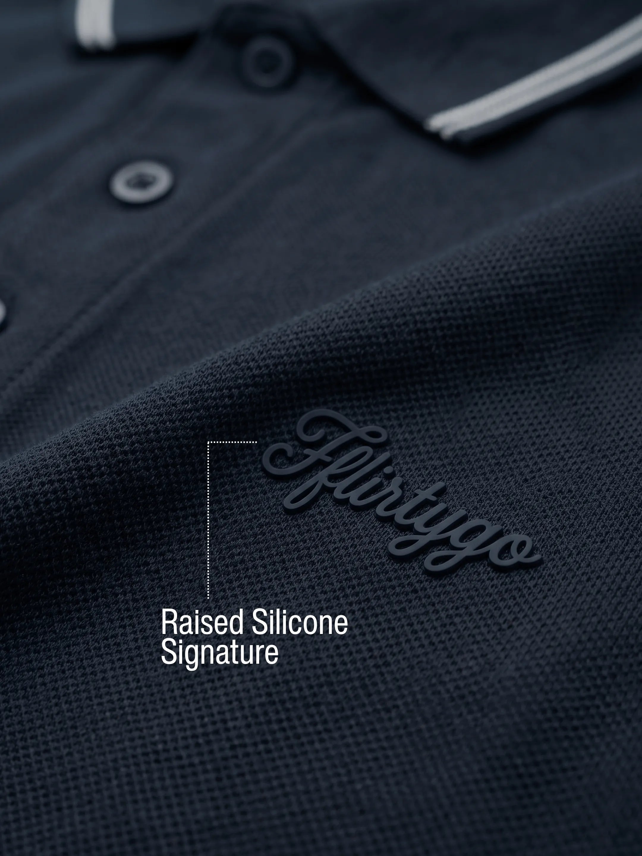 Midnight Navy Men's PurEase Elevated Polo