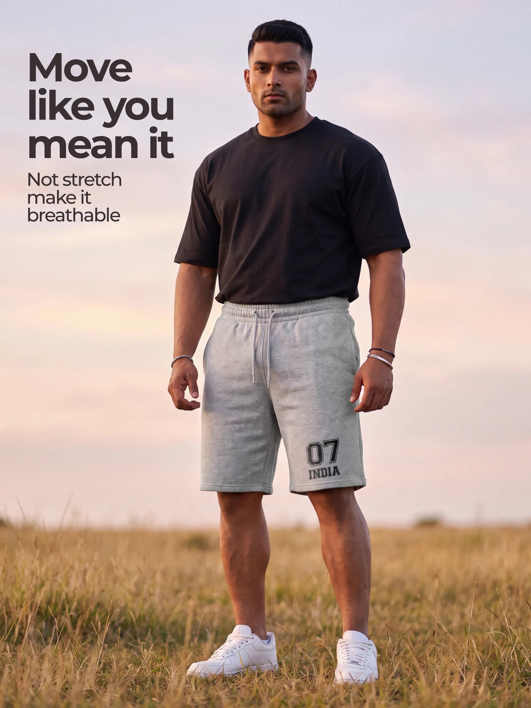 INDIA 07 Cotton Mens Shorts